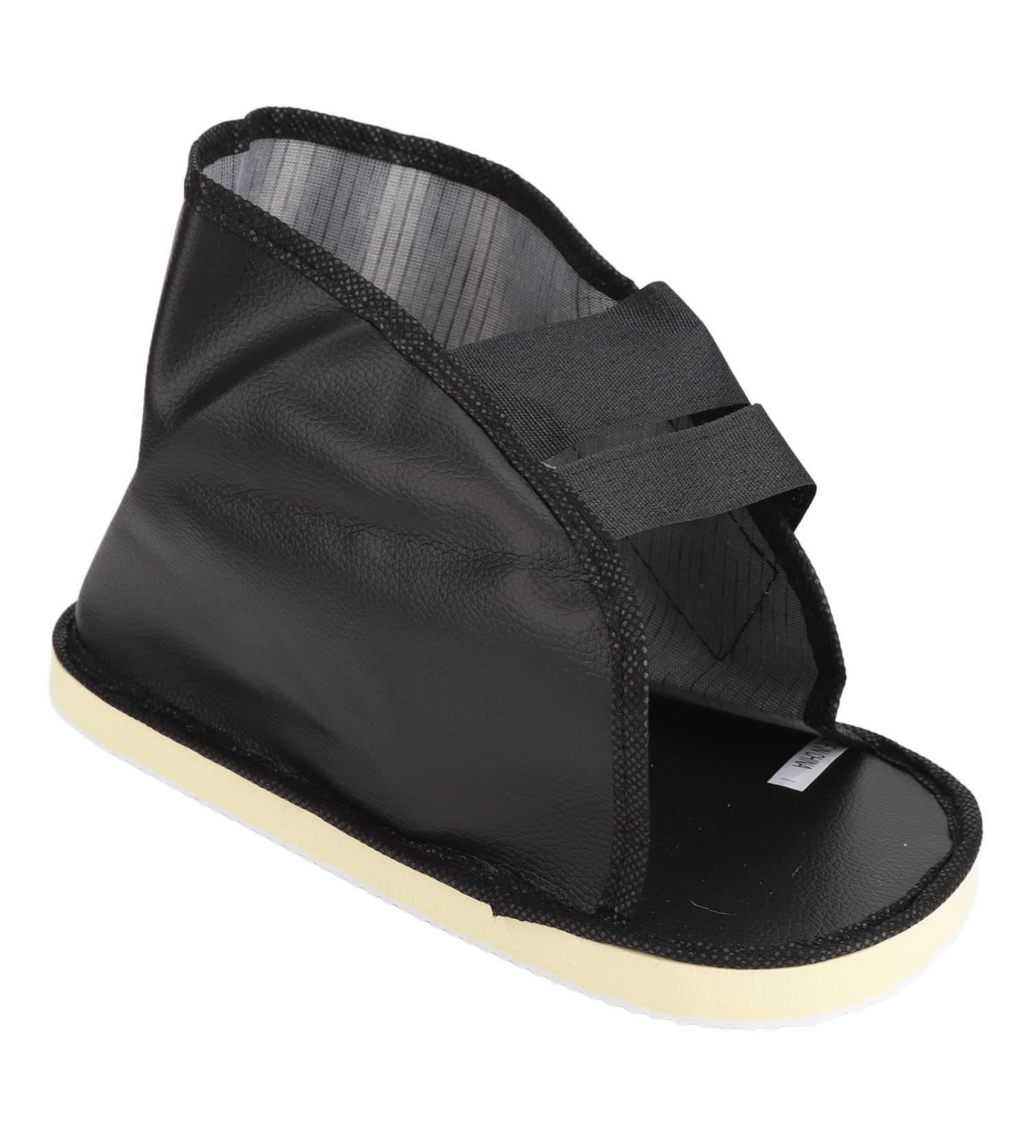 Buy Post Op Shoe | Adjustable Cast Foot Brace for Broken Toes | Shock Absorbing Open Walking Shoe | Ideal for Foot Injuries and Swollen Feet | International Shipping Available - Buy Online on GoSupps.com