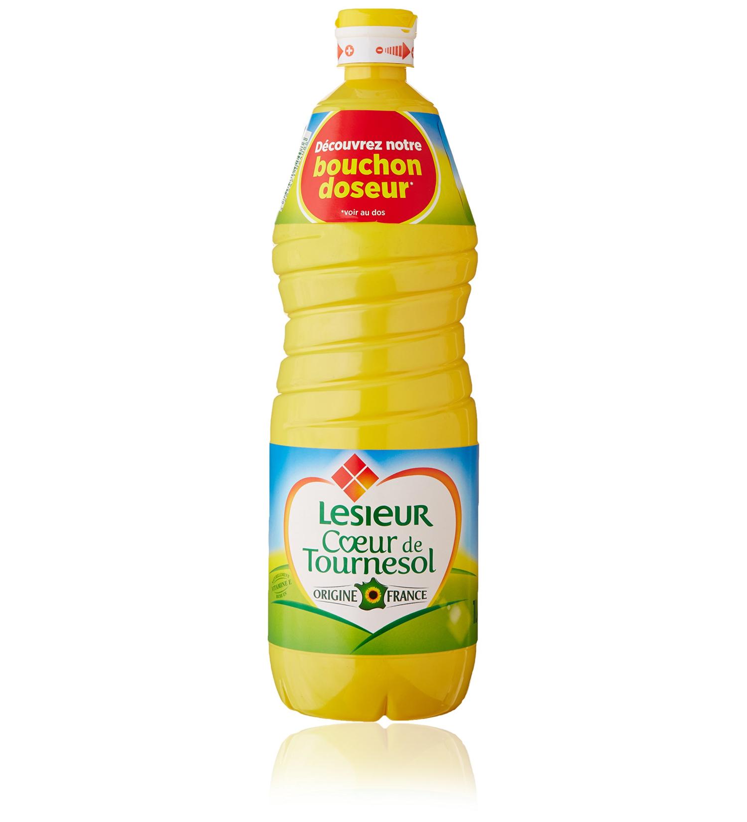 Lesieur Huile C ur de Tournesol 1 L - Lot de 5 1 l (Lot de 5) - Buy Online on GoSupps.com