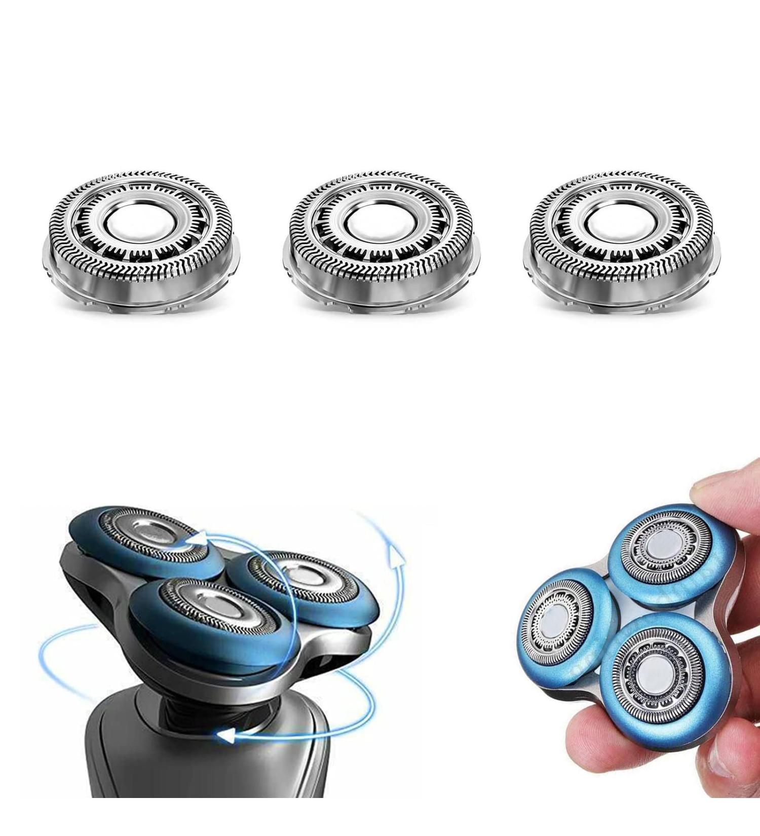 SH70/52 Replacement Heads for Philips Series 7000 Shavers - Compatible with S7370 S7371 & S7720 - 3-Pack - Buy Online on GoSupps.com
