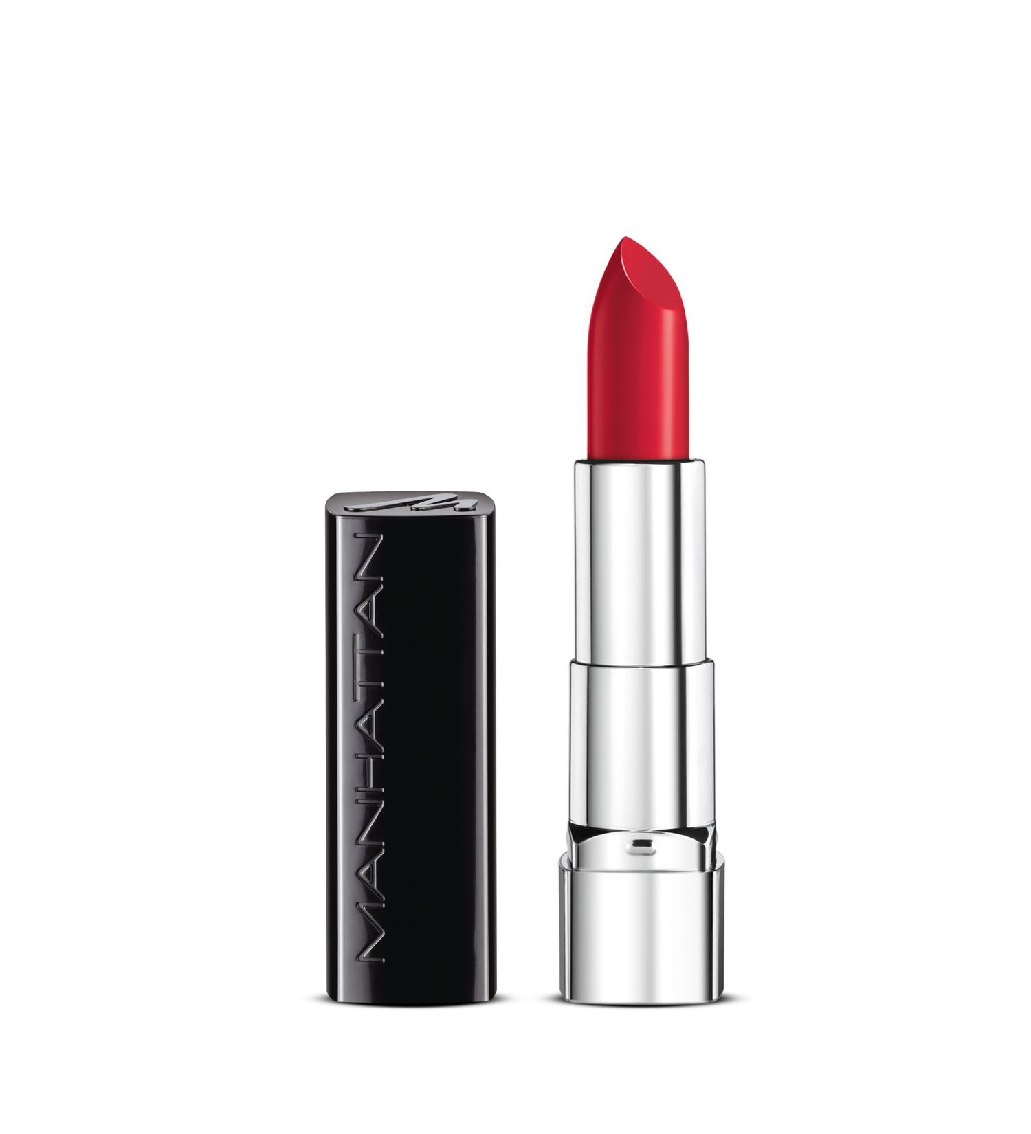 Buy Manhattan Moisture Renew Lippenstift - Moisturizing Lipstick in Muse Red 500 | Intensive Color & Gloss 4g - Buy Online on GoSupps.com