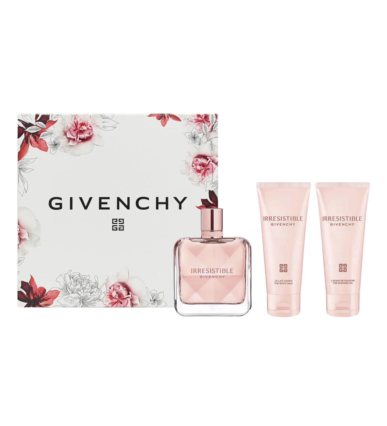 Givenchy Irresistible for Women - 3 Pc Gift Set 2.7oz EDP Spray 2.5oz Body Milk 2.5oz Shower Oil