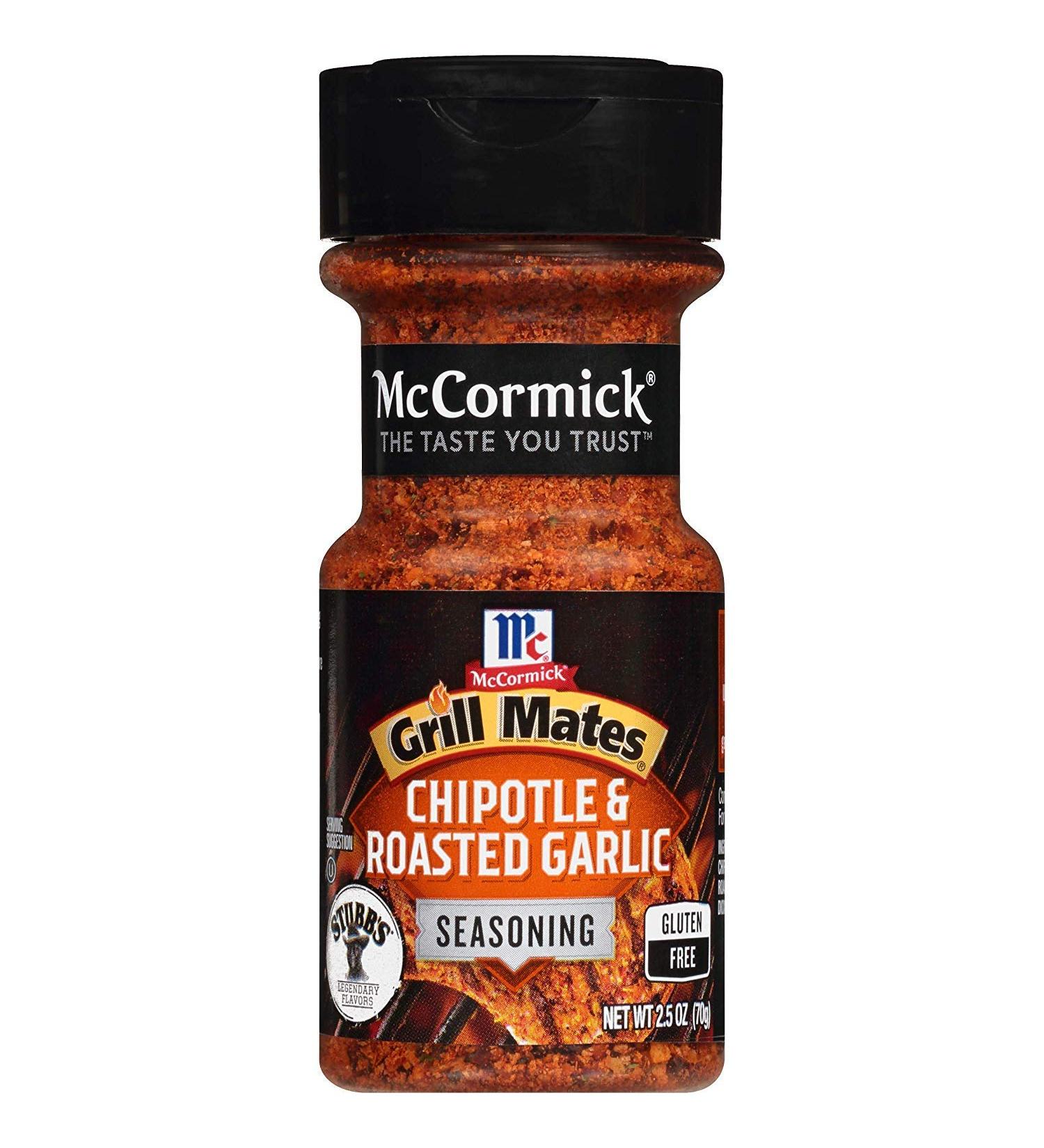 McCormick Grill Mates Chipotle & Roasted Garlic Seasoning 2.5 OZ - Pack of 2 - Buy Online on GoSupps.com