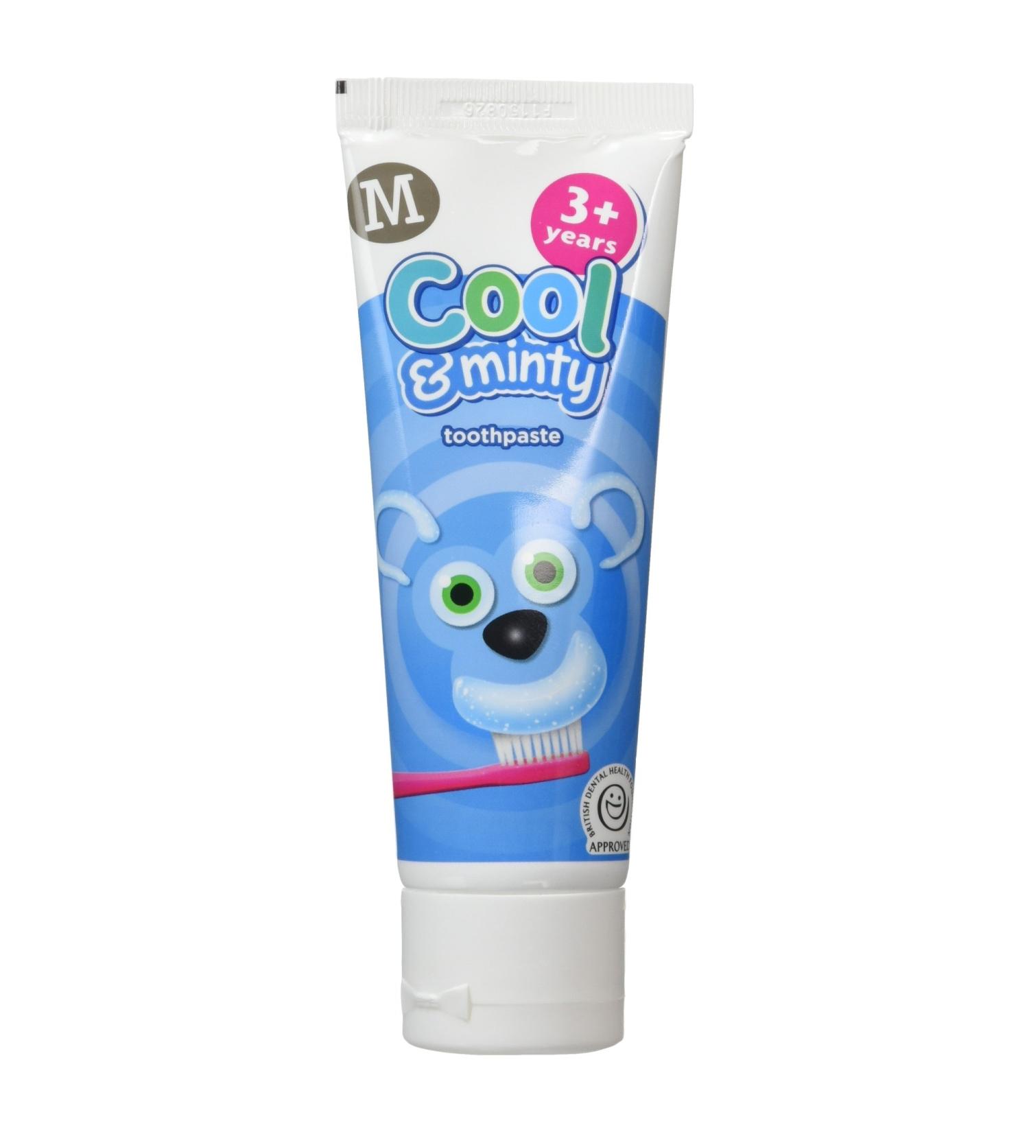 Morrisons Just for Kids Cool & Minty 3+ Years Toothpaste 75ml - Buy Online on GoSupps.com