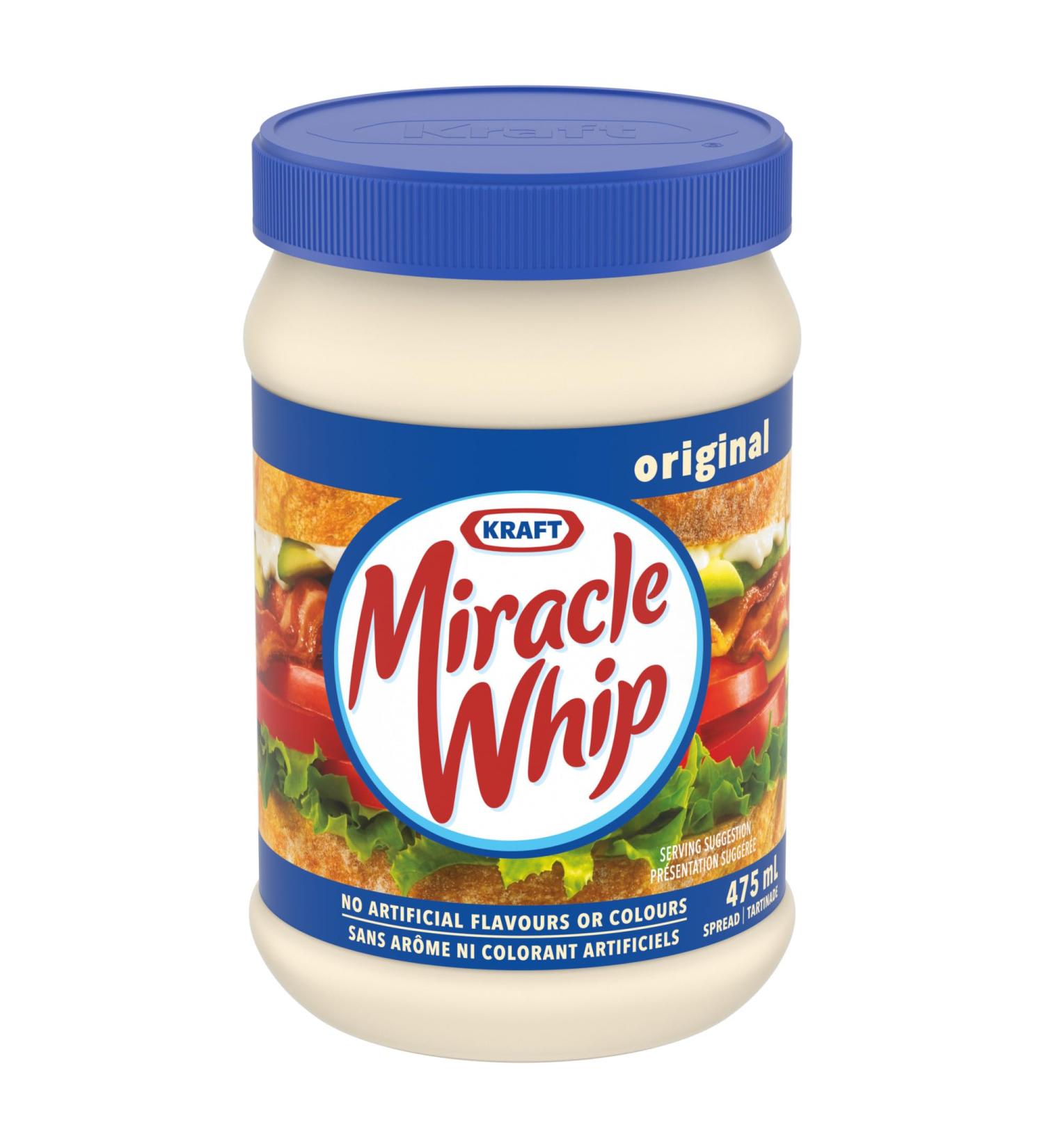 Miracle Whip Original Spread 475 ml (Pack of 1) Original - Buy Online on GoSupps.com