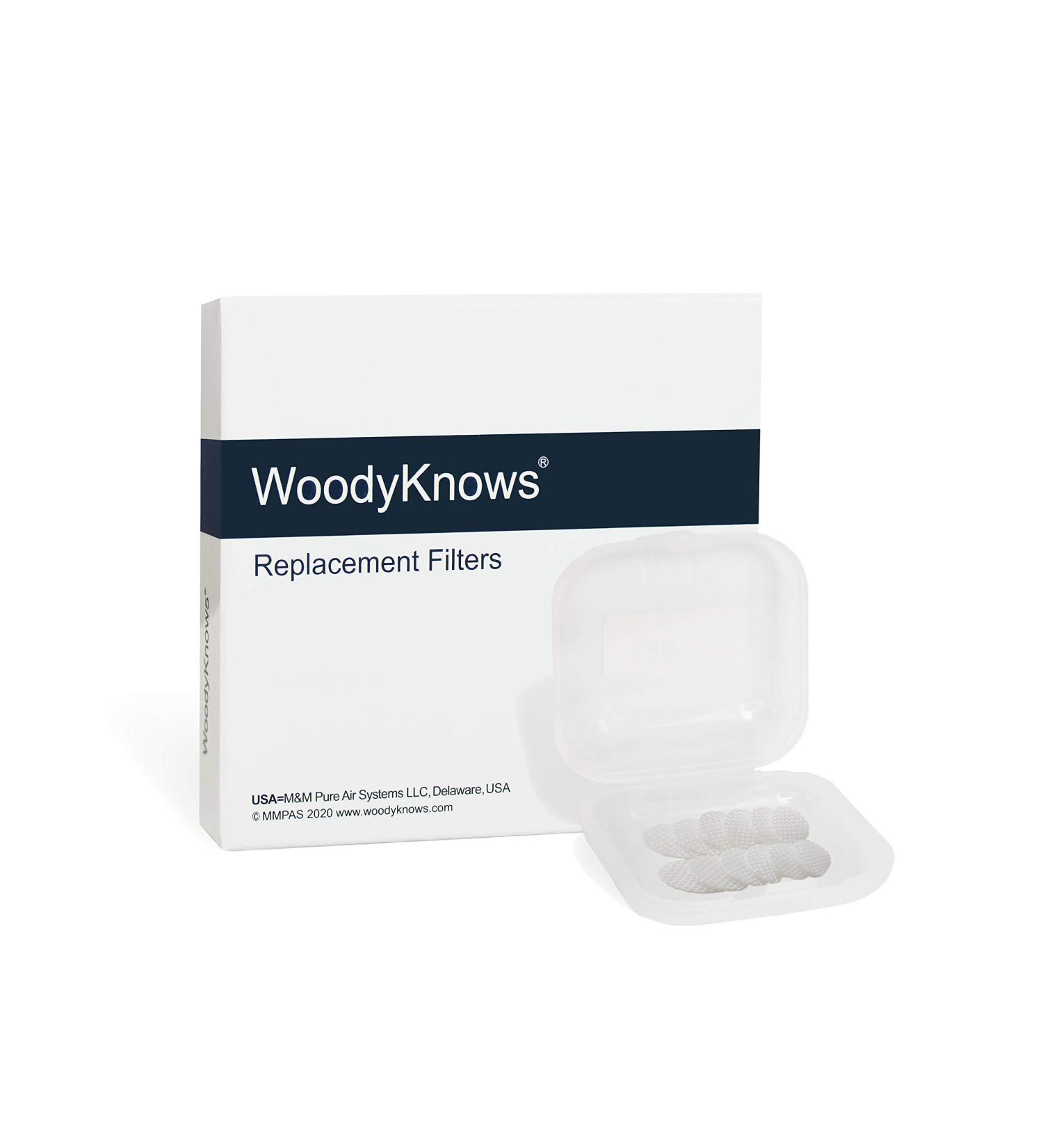 WoodyKnows Super Defense Nasal Filters - Replacement Narrow XL Filters (24 Pack) for Enhanced Breathing - Buy Online on GoSupps.com