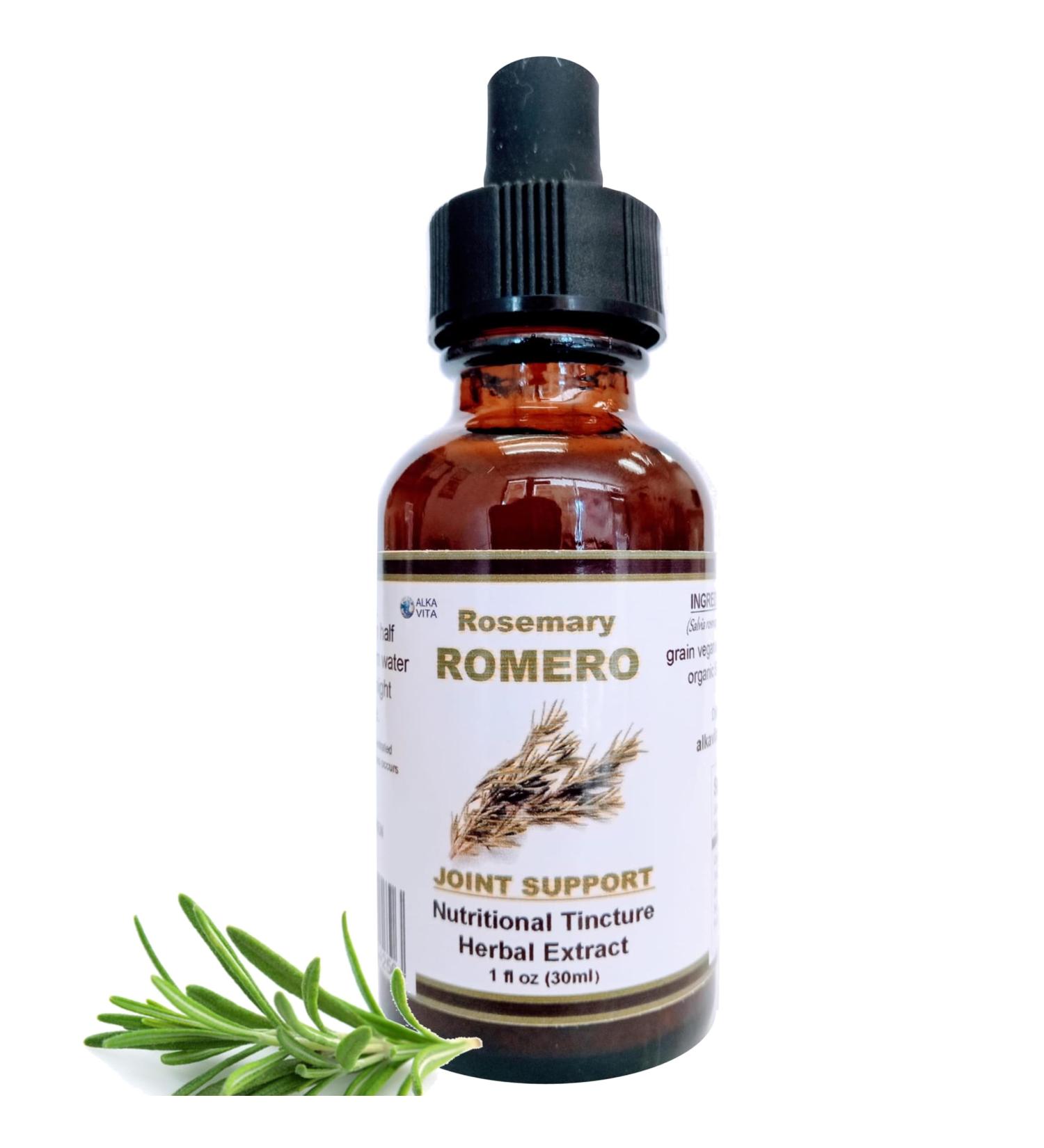 Rosemary Romero & Silica Herb Drops - Natural Remedy for Muscle Pain | Shop Internationally - Buy Online on GoSupps.com