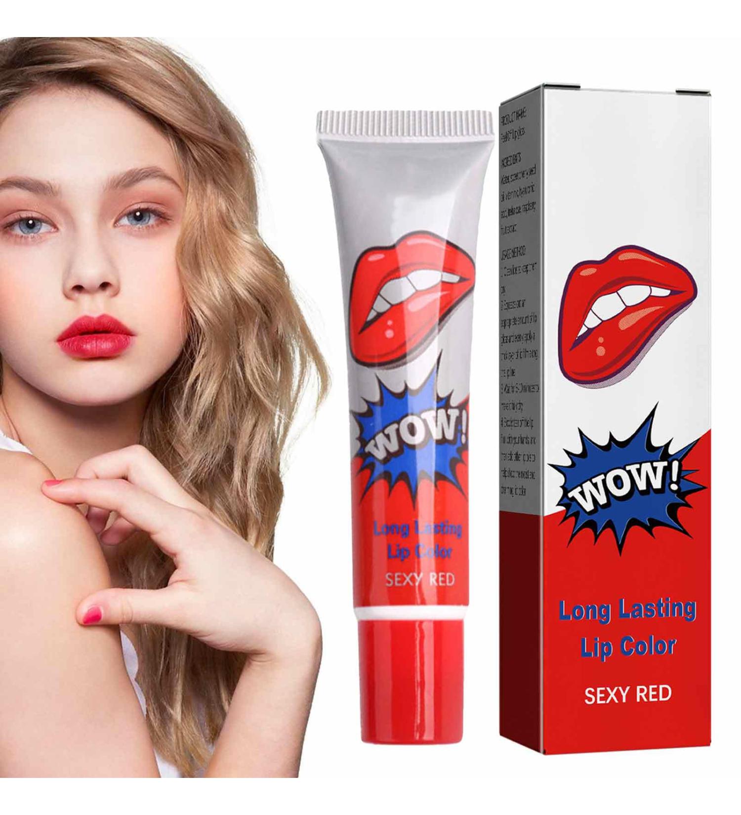Peel Off Lip Gloss Stain Amazing Waterproof Liquid Lipstick Tear Off Lips Non-Stick Long Lasting Lip Gloss For Women - Buy Online on GoSupps.com