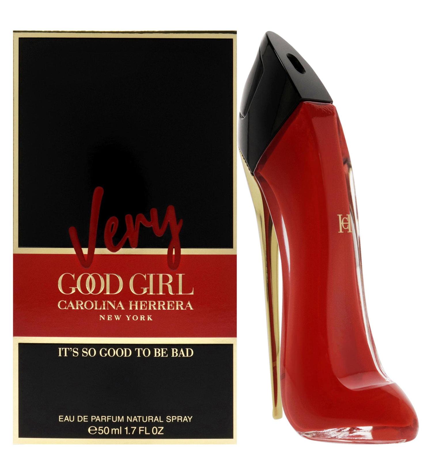 Very Good Girl by Carolina Herrera for Women 1.7 oz Eau de Parfum Spray 1.7 Fl Oz (Pack of 1) - Buy Online on GoSupps.com