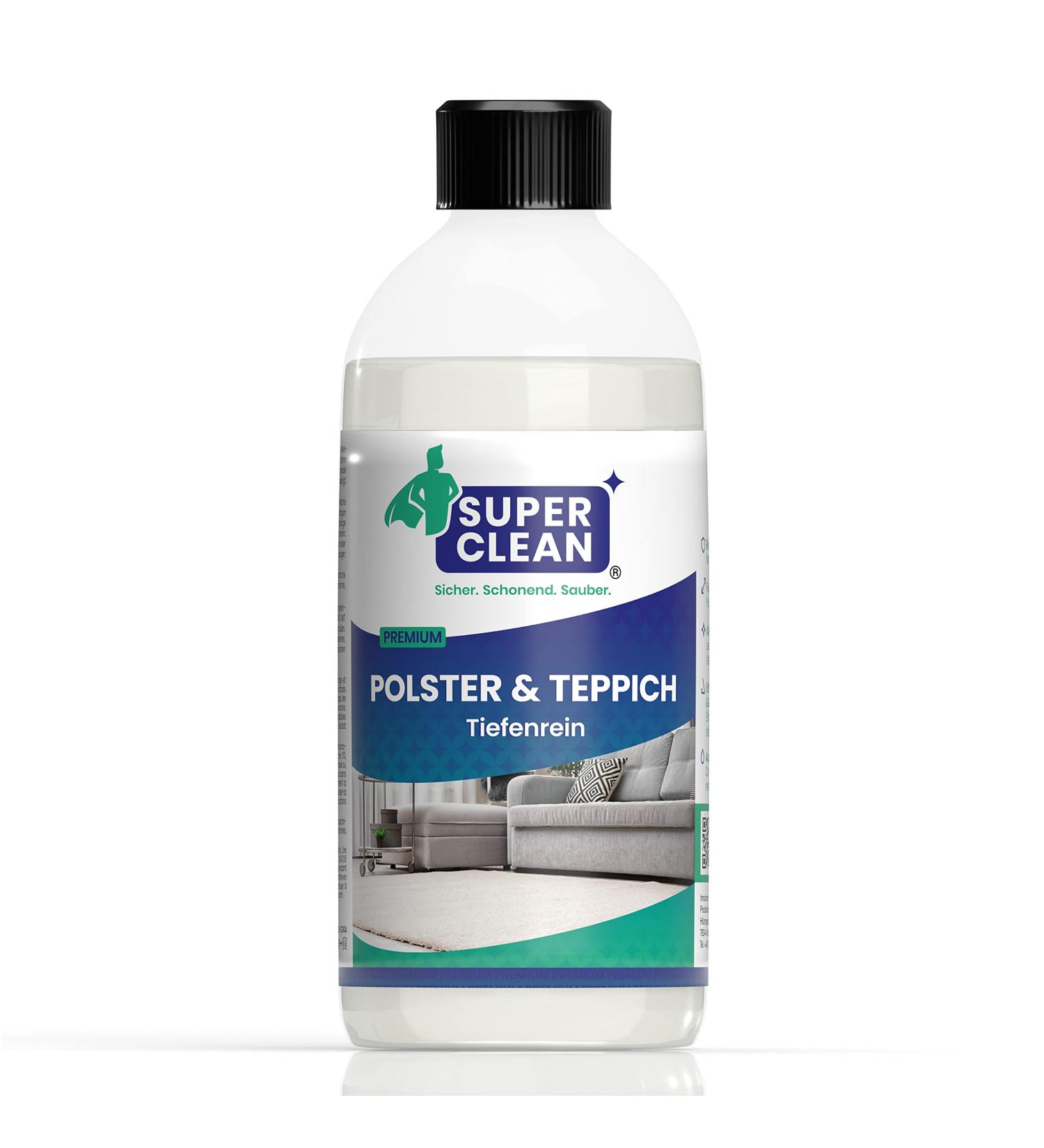 Super Clean Carpet & Upholstery Deep Clean Concentrate - 500ml for All Fabrics & Car Interiors - Buy Online on GoSupps.com
