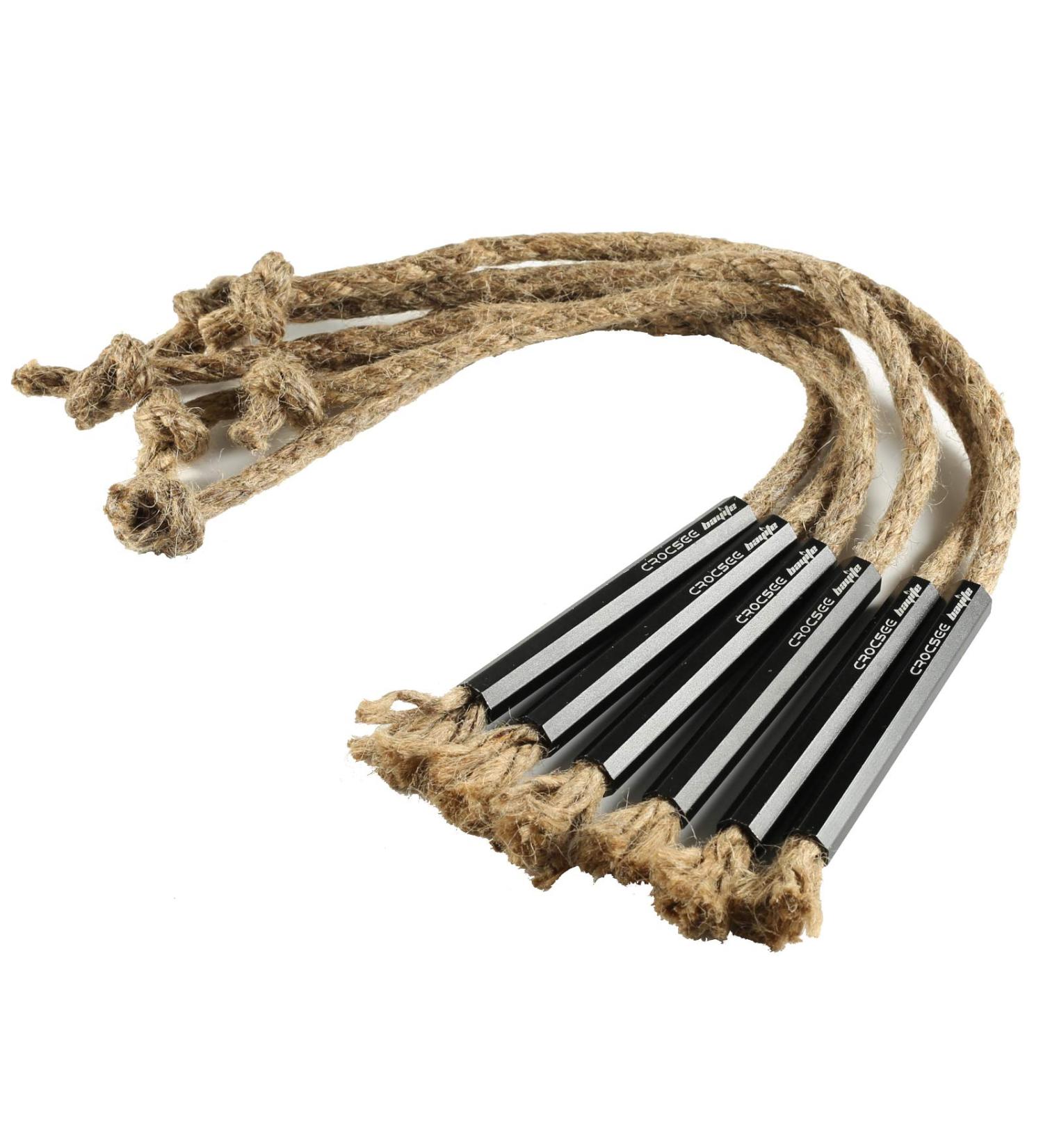 CrocSee Survival Wick Hemp Cord Tinder Kit with Waterproof Aluminum Bellows Tube Sleeve - Fire Starting Essentials - Buy Online on GoSupps.com