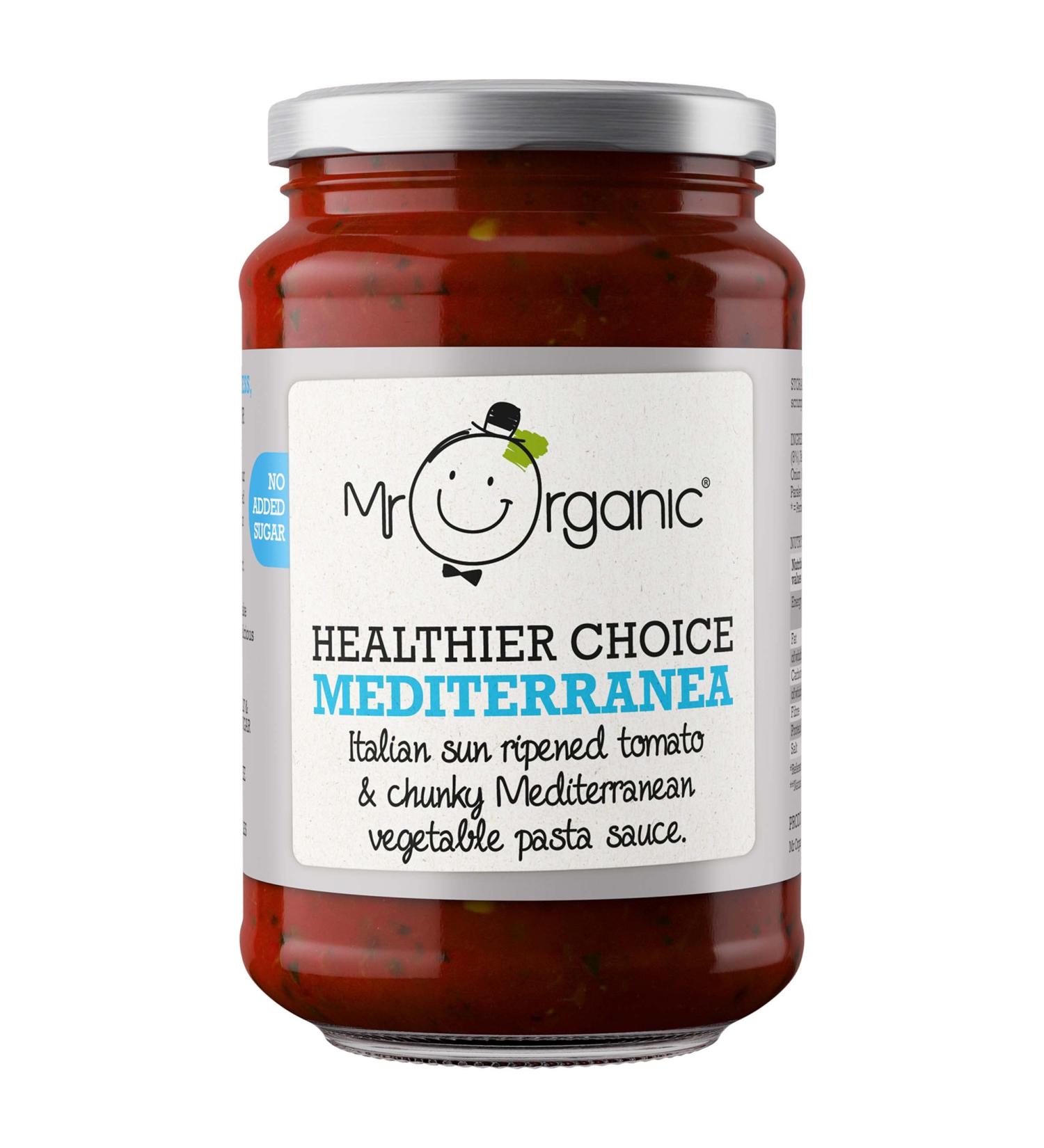 Mr Organic Mediterranea Sauce P tes Bo te de 6 - Buy Online on GoSupps.com