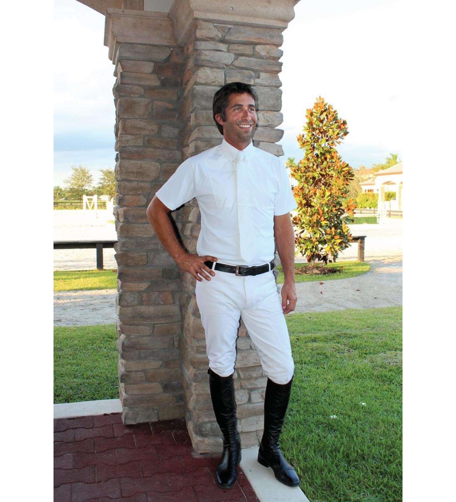TuffRider Men's Ingate Knee Patch Breech 38 Safari - Performance Riding Gear - Buy Online on GoSupps.com