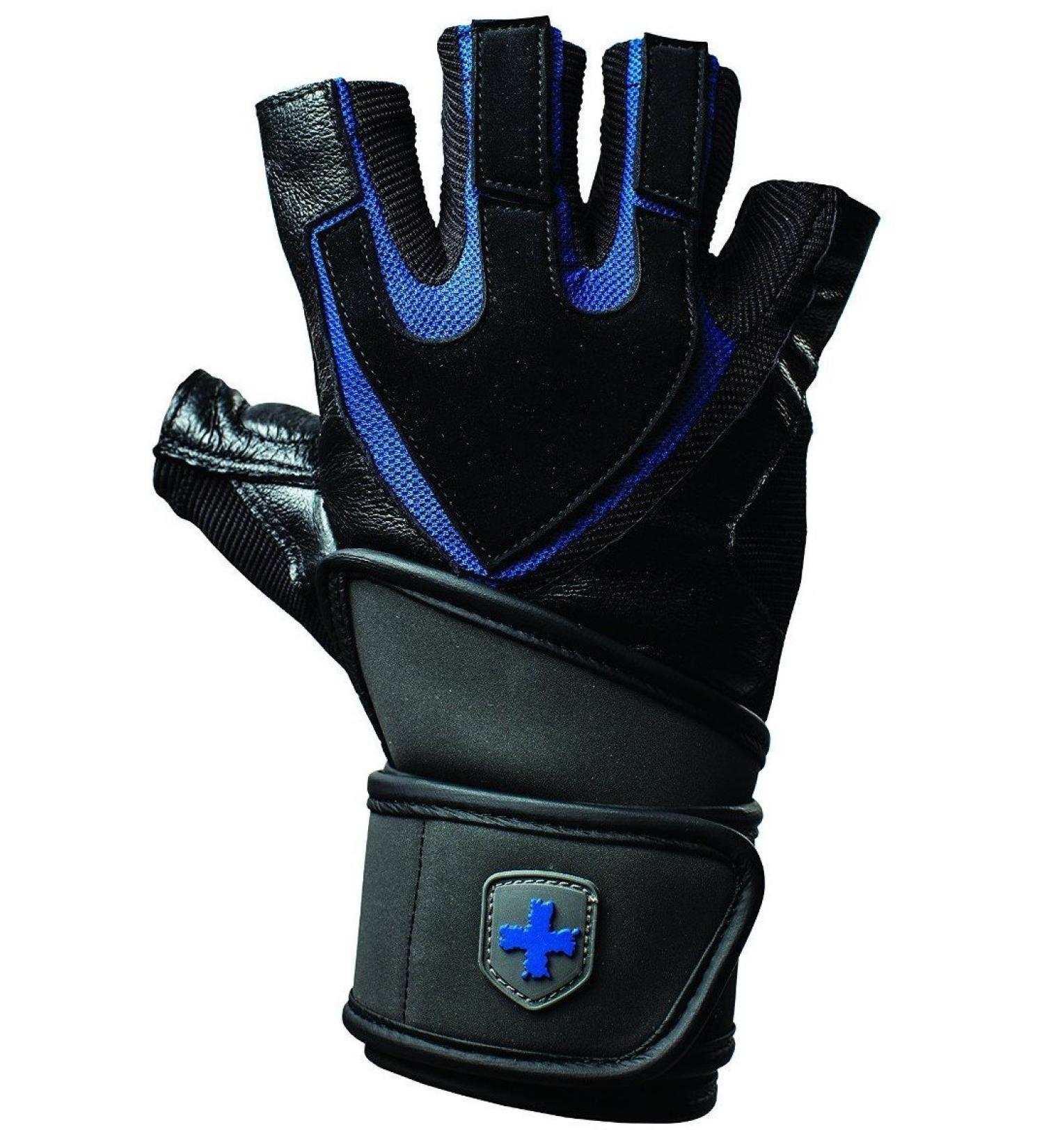 Harbinger Uni Fitness Gloves - Enhanced Training Grip & Wrist Wrap for Optimal Performance | International Shipping Available - Buy Online on GoSupps.com
