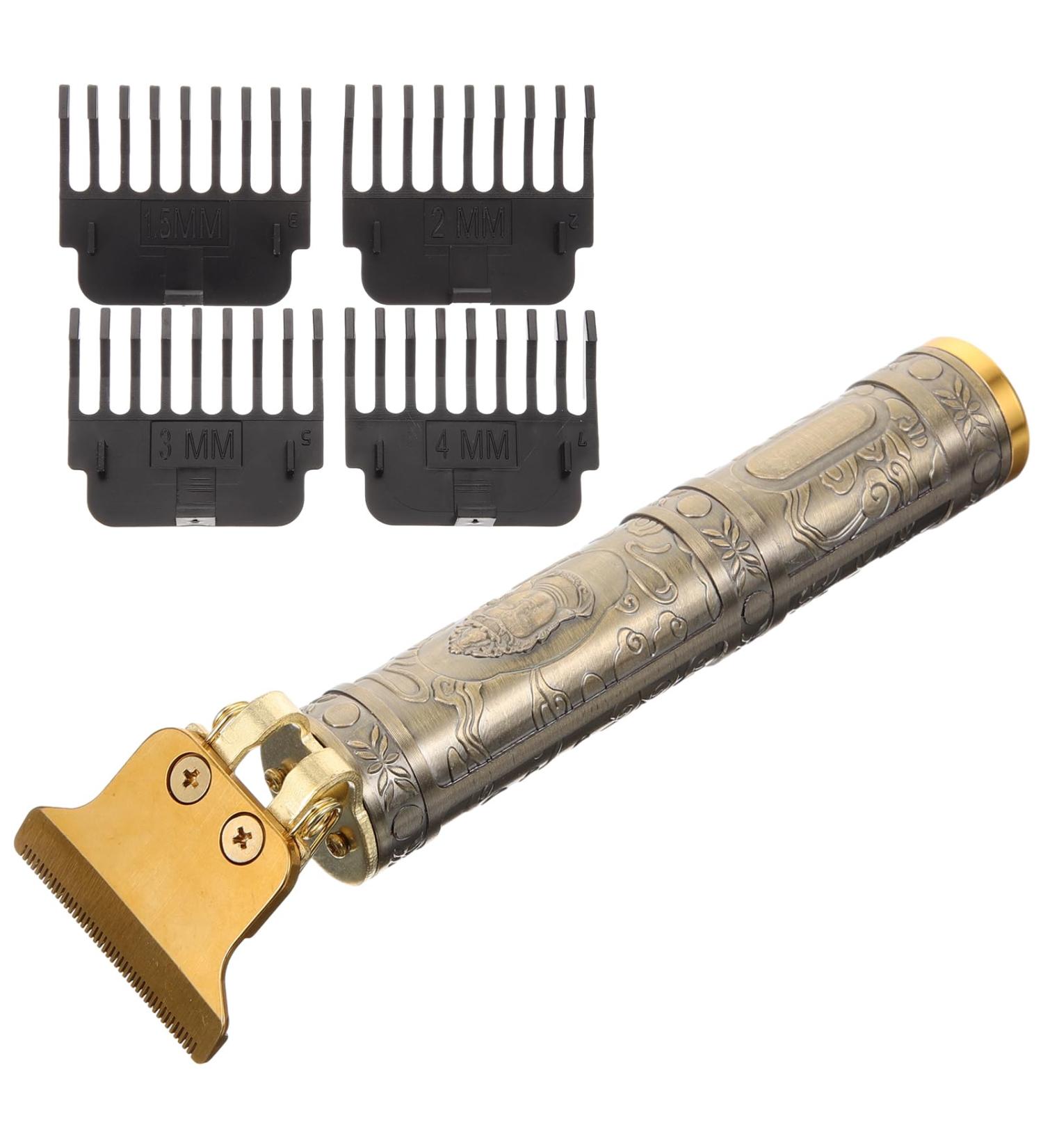 Beaupretty Men's Hair Clipper Set - Electric Grooming Trimmer & Salon Hair Cutting Kit | Zero Gap T Trimmer Razor for Precision Shaving - Buy Online on GoSupps.com