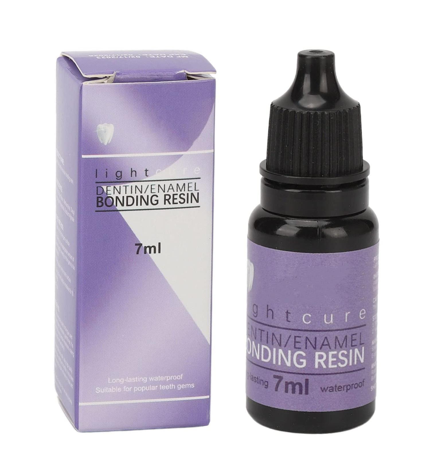 Tooth Gem Glue 2 Pack | 7ml DIY Tooth Decoration Glue for Rhinestones | Professional UV Curing Resin - Buy Online on GoSupps.com
