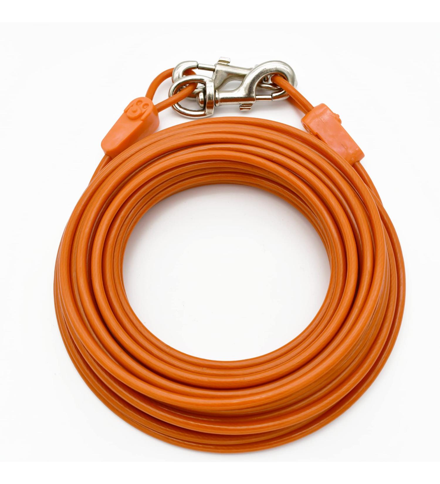 Intellileash 1.8m Dog Mooring Cable - Strong Safe & Durable Tensioning Belts for Dogs Up to 113kg | Weather-Resistant Aircraft Cables - Buy Online on GoSupps.com