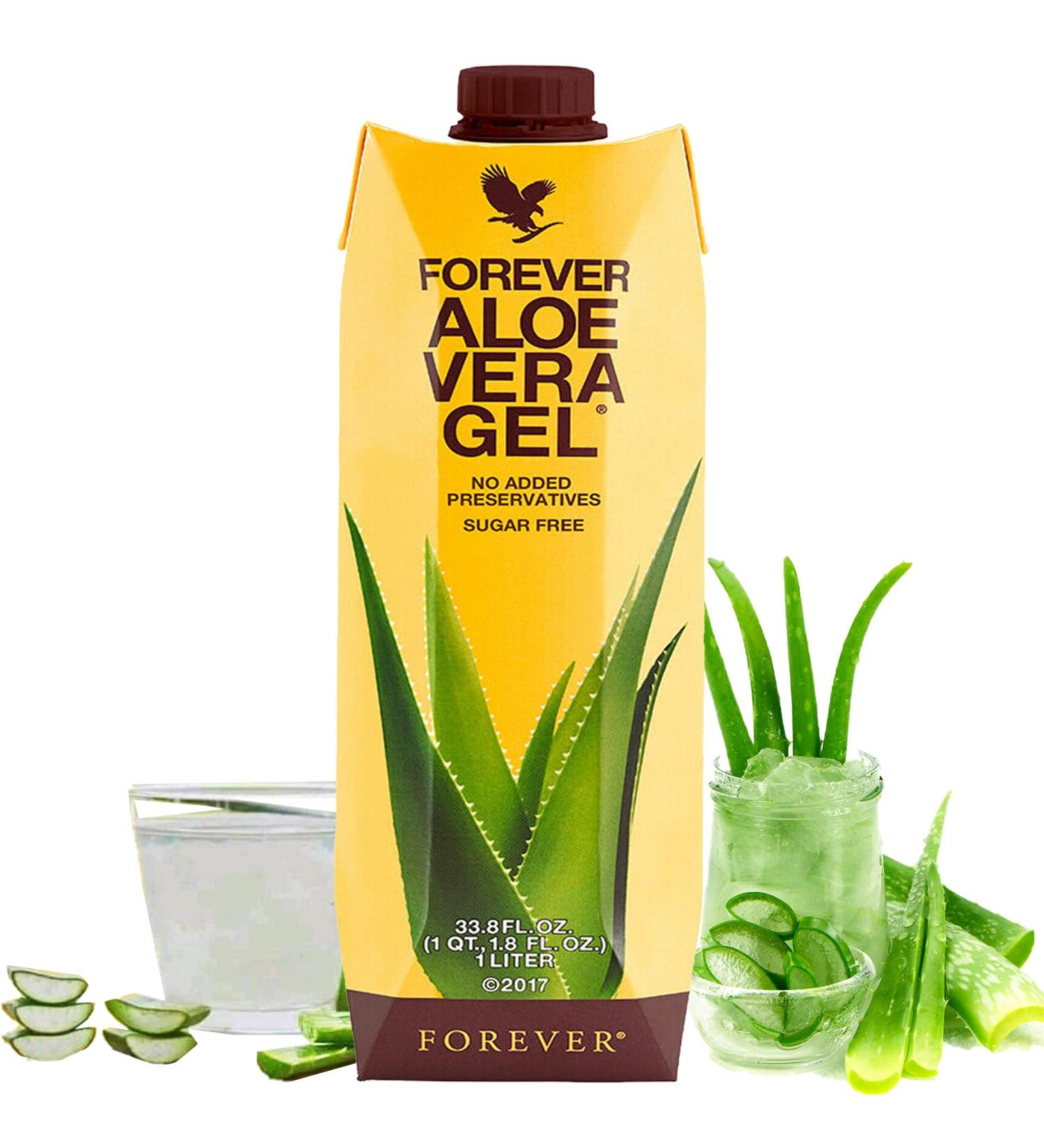 Forever Living Aloe Vera Gel Drink 1L - Pure and Natural Hydration - Buy Online on GoSupps.com