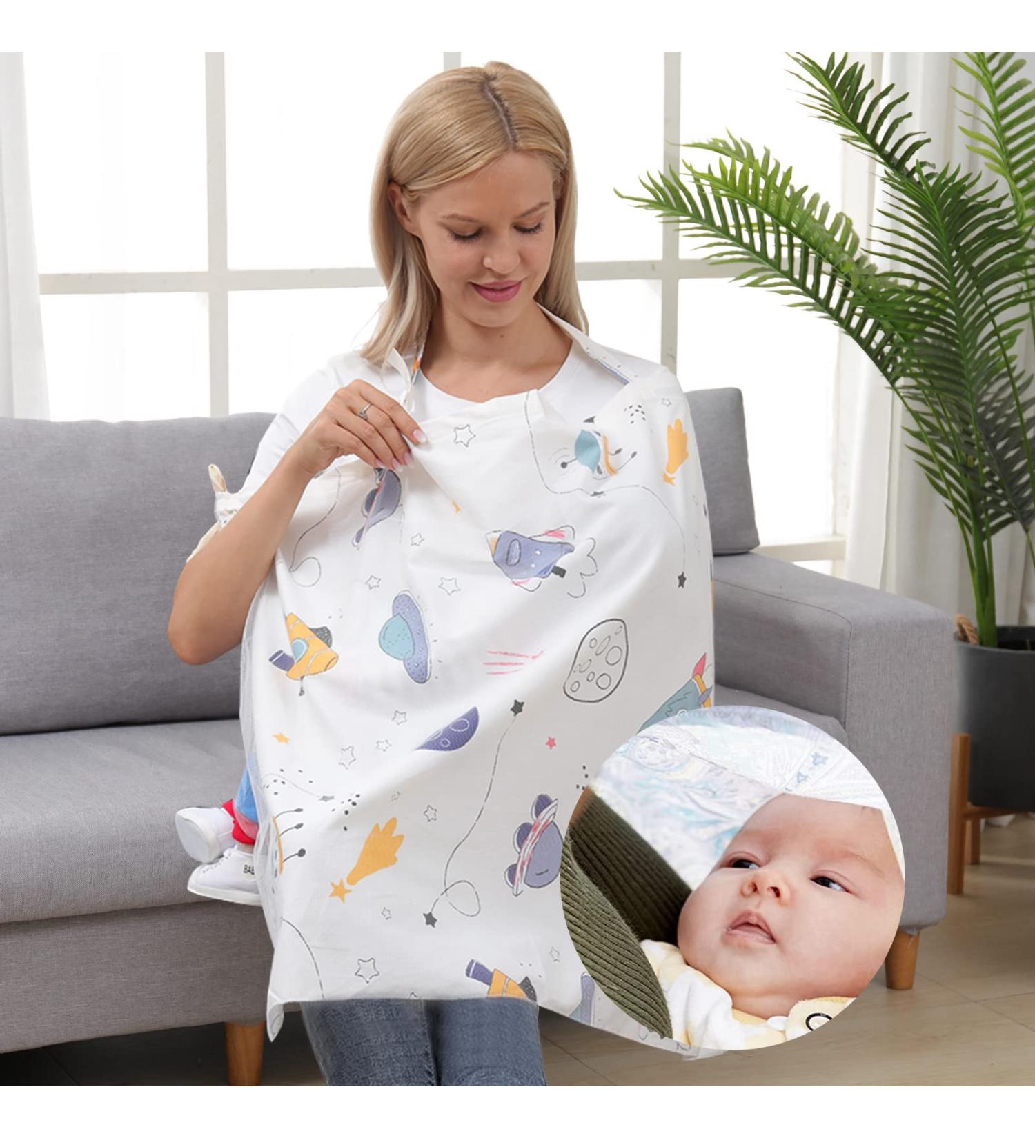 Breastfeeding Cover - Nursing Shawl Apron for Full Privacy and Protection - Buy Online on GoSupps.com