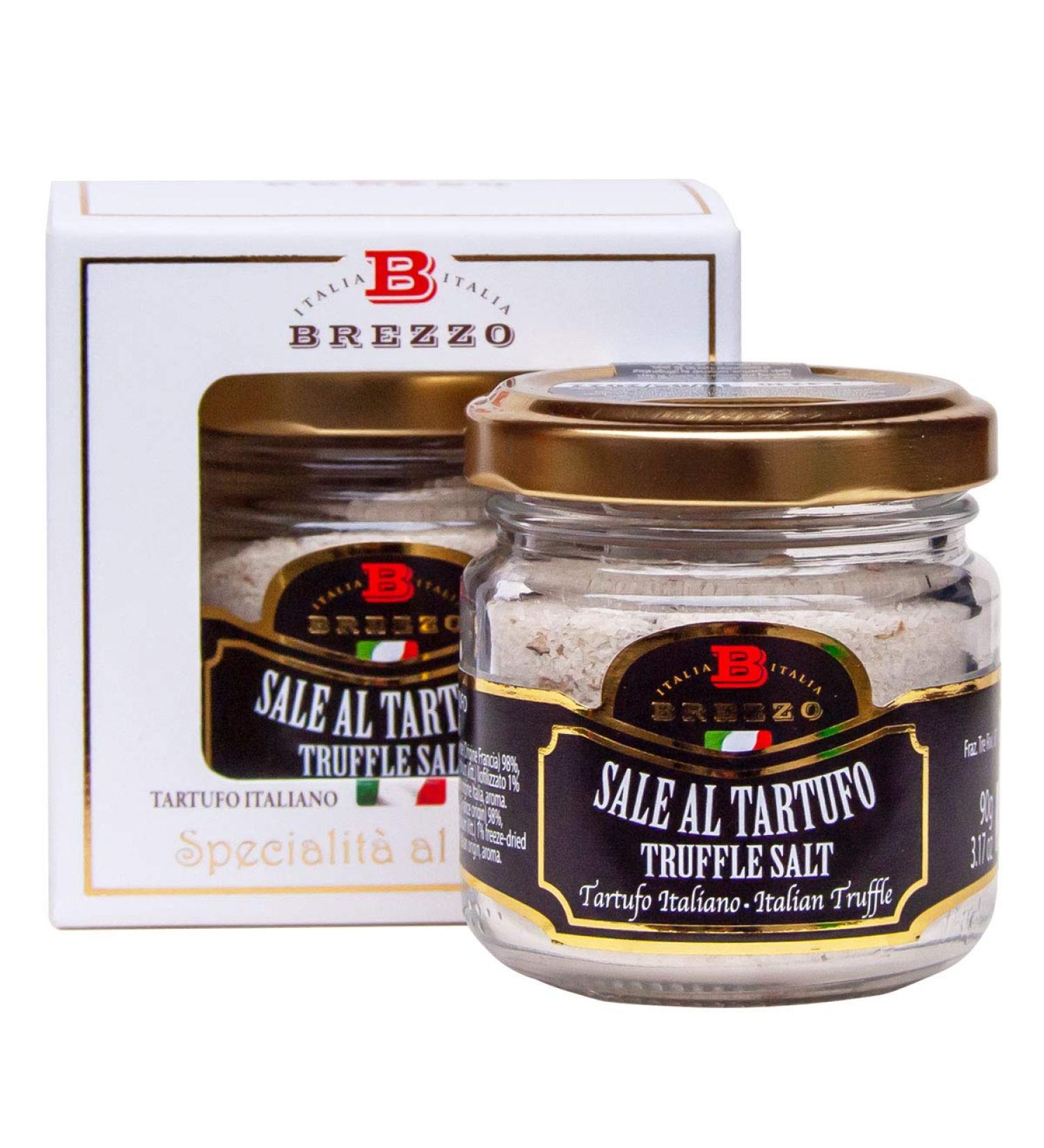 Black Truffle Salt in an Elegant Box Ideal for a Gift 80 g - Buy Online on GoSupps.com