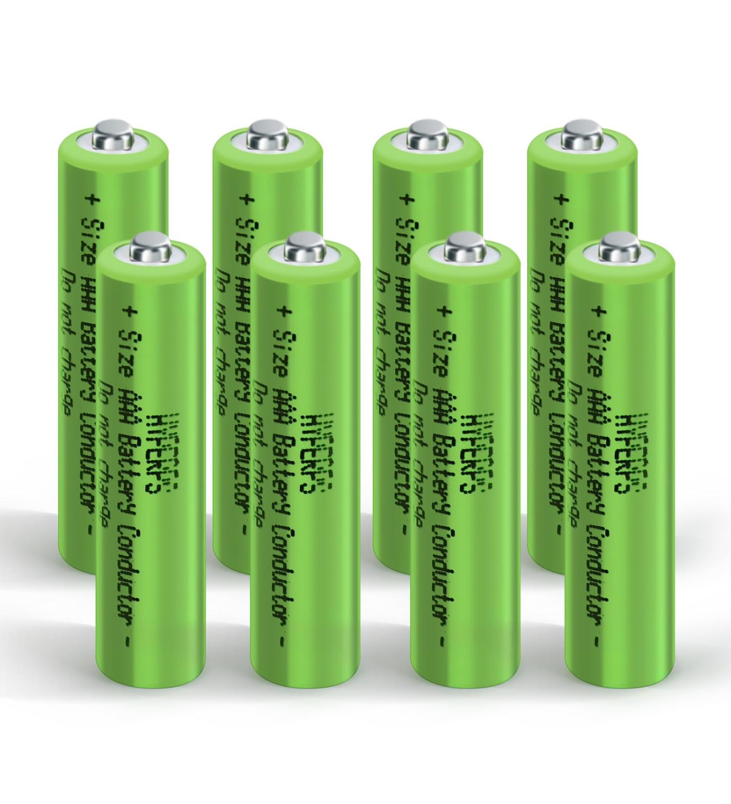 AAA Size Battery Placeholder Conductor - 8-Pack Dummy Battery Setup Shell for eCommerce - Buy Online on GoSupps.com