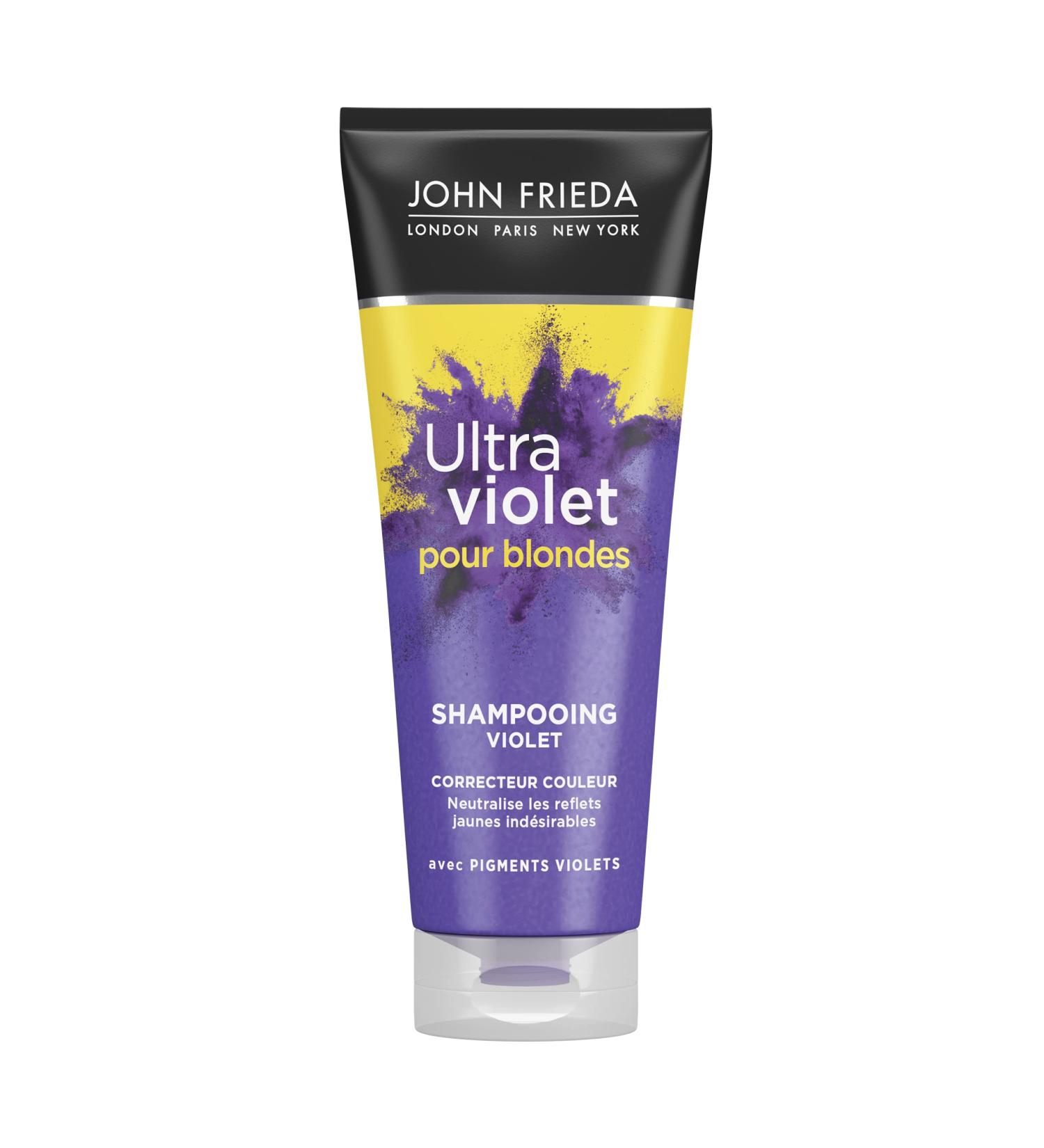 JOHN FRIEDA Ultra Violet for Blonde Violet Shampoo 250ml - Buy Online on GoSupps.com