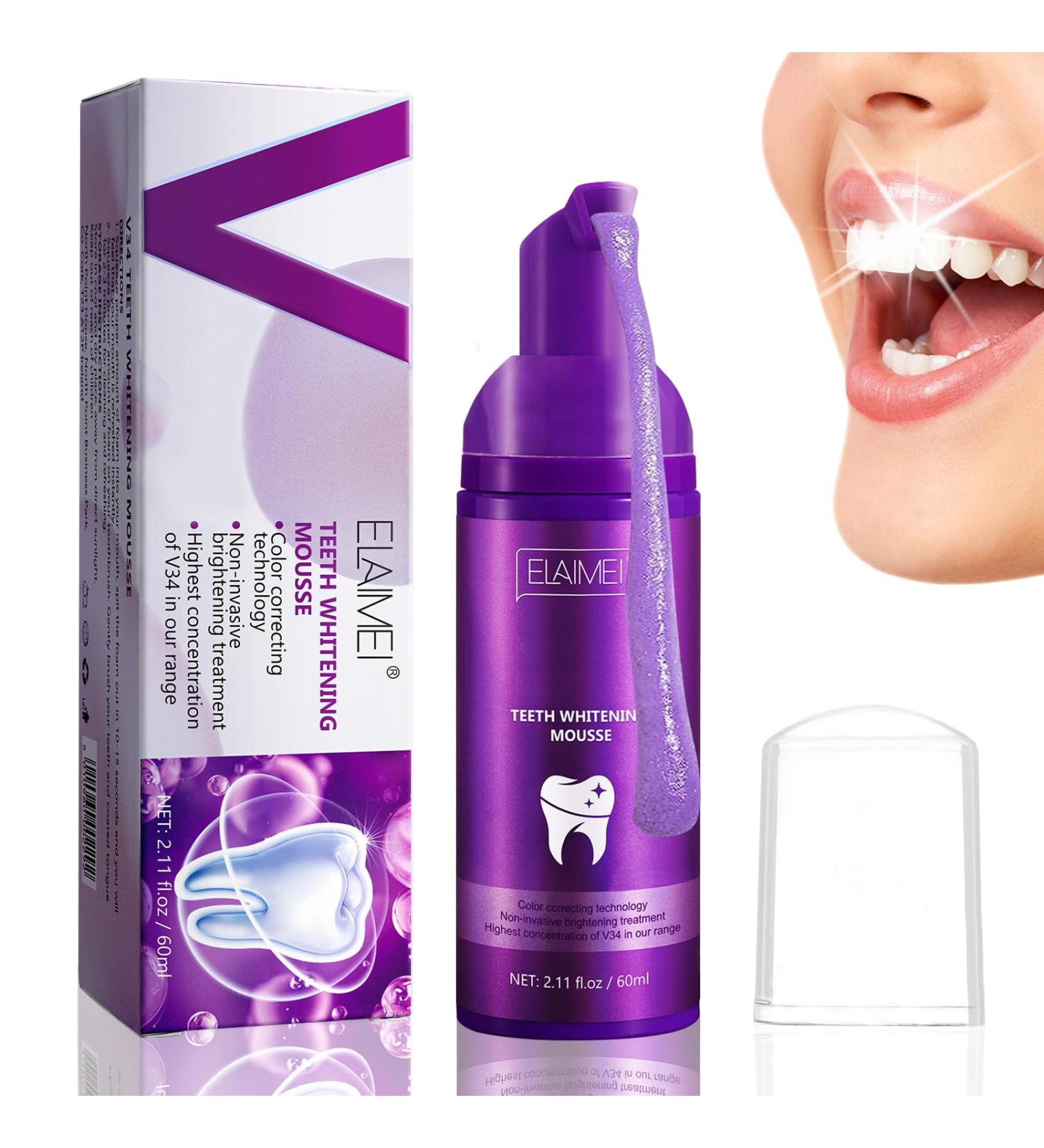 IJGD Lila Purple Toothpaste - Teeth Whitening Serum for Color Correction & Bright White Smile - Buy Online on GoSupps.com