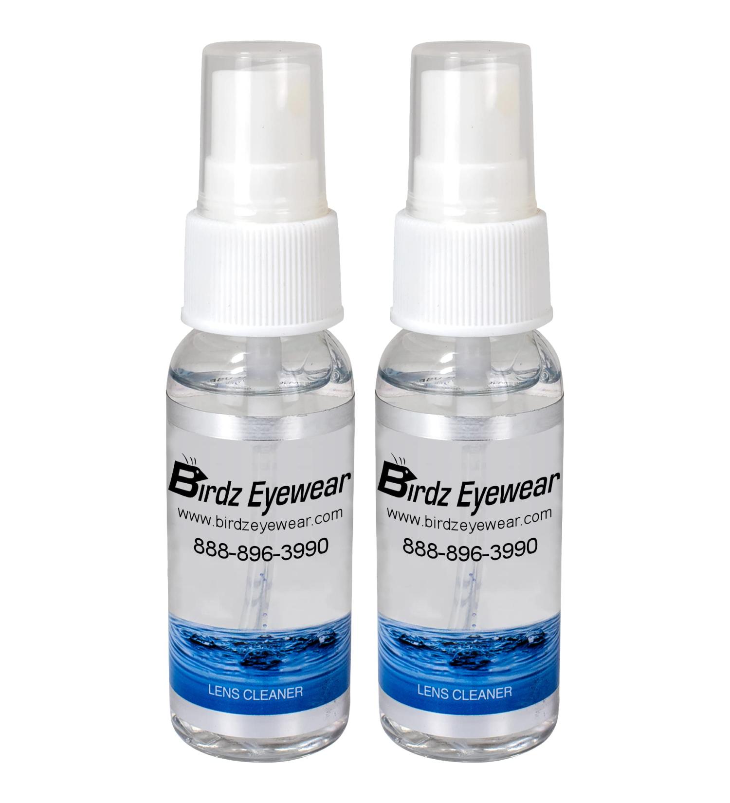 Buy Birdz Eyewear Lens Cleaning Spray - Two Bottles for Amazing Eyeglasses & Sunglasses Care | International Shipping Available - Buy Online on GoSupps.com