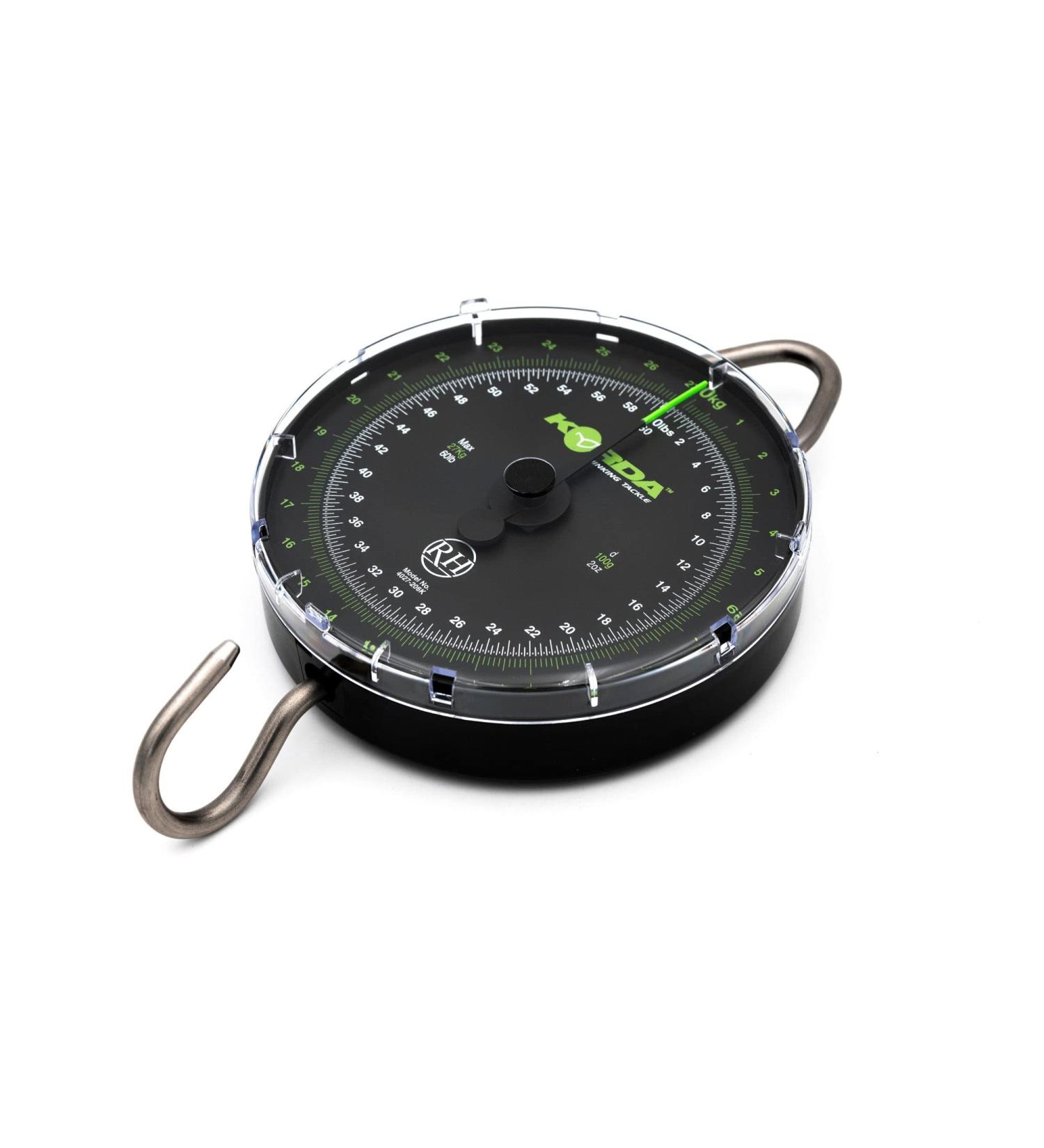 Korda Peson Dial Scale Standard 120lb - Accurate Fishing Weighing Tool for Worldwide Shipping - Buy Online on GoSupps.com