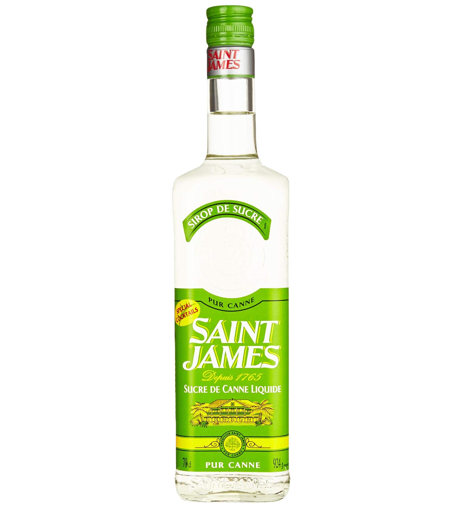 Saint James Sucre de Cane Alcohol-Free - Buy 0.7L Internationally | Premium Sugar Cane Juice - Buy Online on GoSupps.com