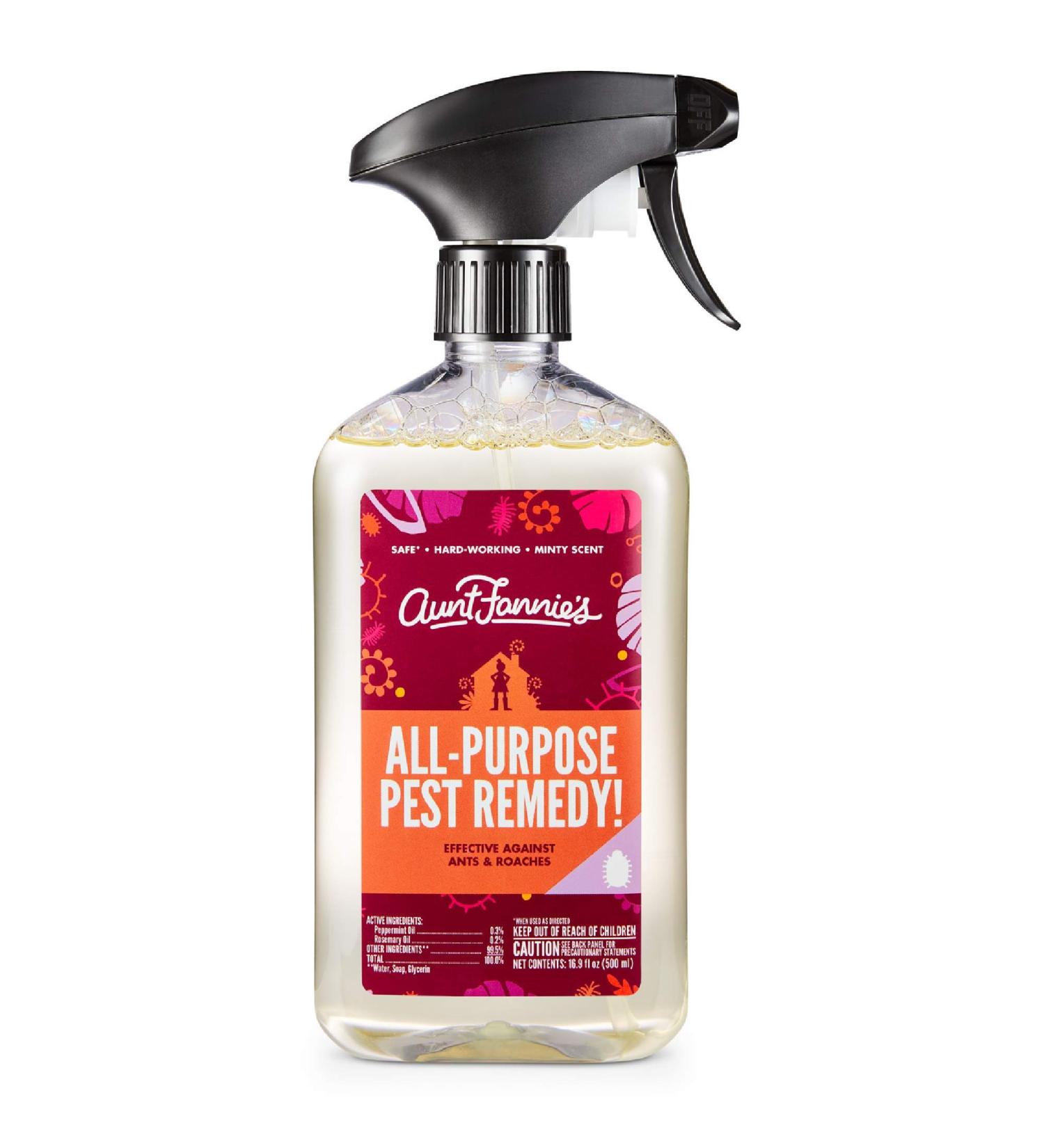 Aunt Fannie's All-Purpose Pest Remedy â€“ 16.9 fl oz (500 ml) | Natural Insect Control - Buy Online on GoSupps.com