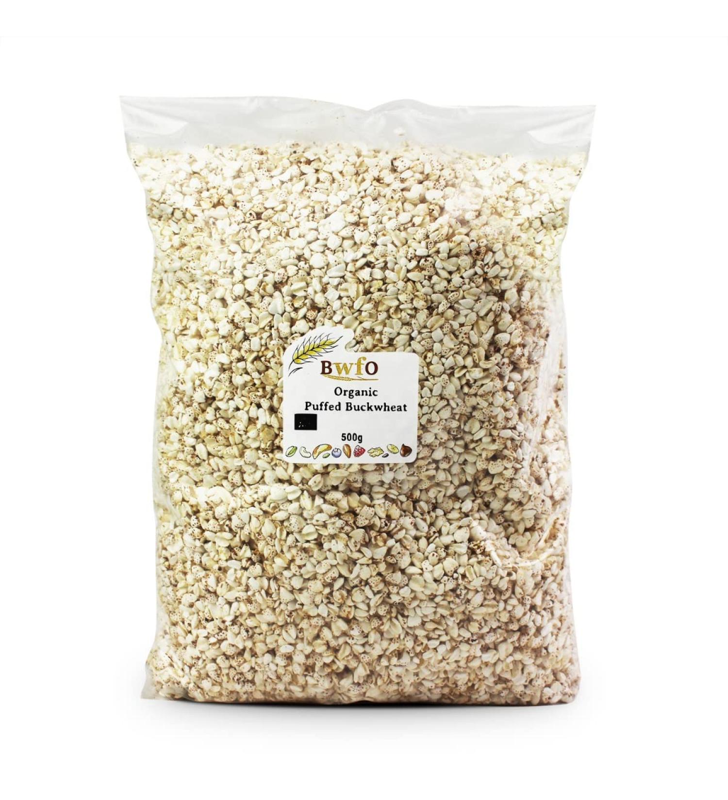 Organic Puffed Buckwheat 500g