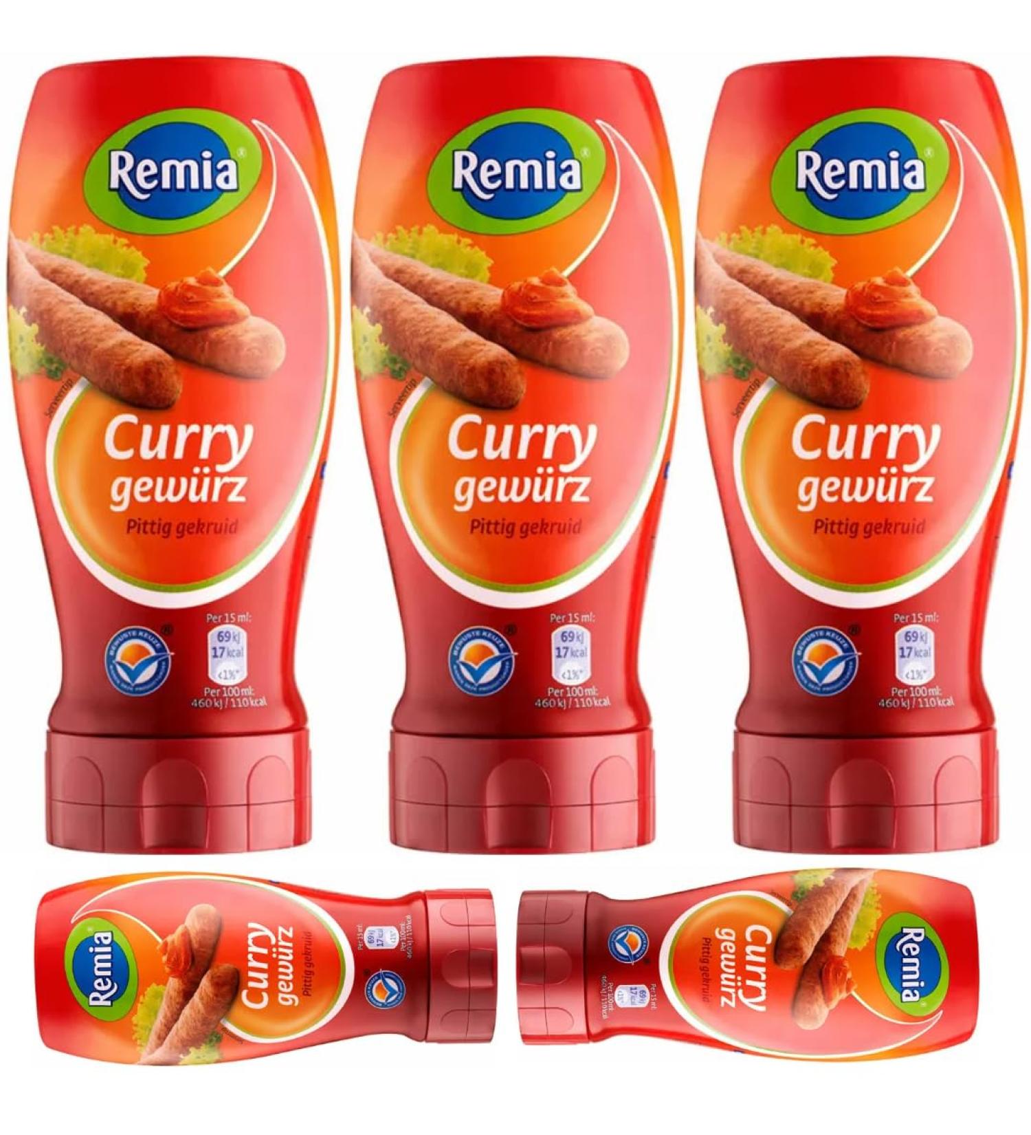 Remia Curry Spice Ketchup 300 ml x 5 Pieces - Buy Online on GoSupps.com