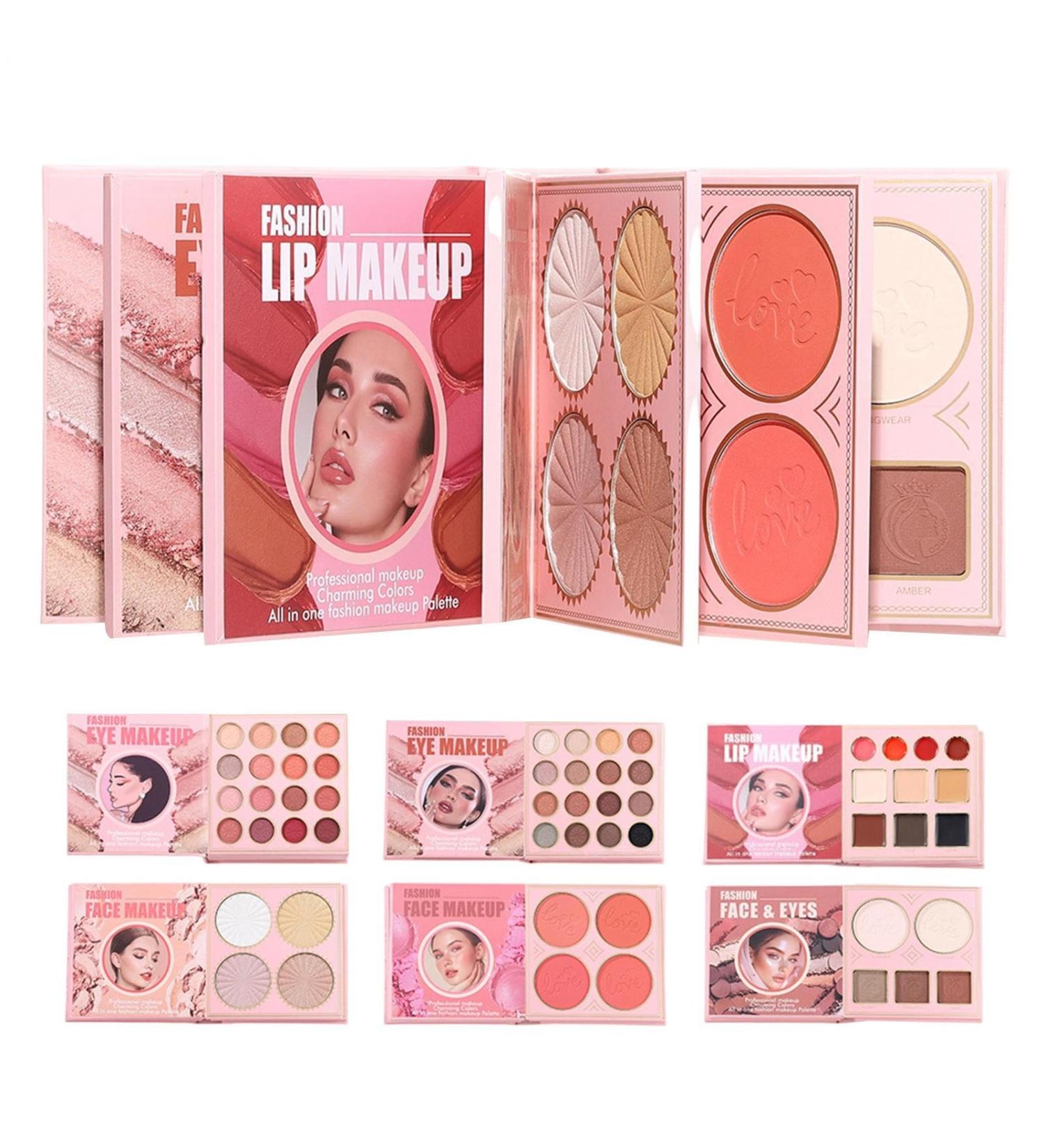 Makeup Book Palette Long Lasting Eyeshadow Highly Pigmented Eyeshadow for Girls Beginners Birthday Valentine's Day Wedding Dating Holiday Party - Buy Online on GoSupps.com