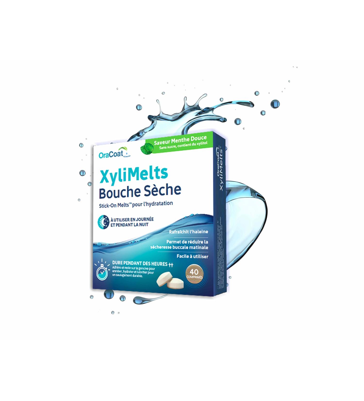 Buy Xyliments Vegan Mint Tablets | 40 Pastilles for Dry Mouth & Tooth Decay - Day & Night Relief - Buy Online on GoSupps.com