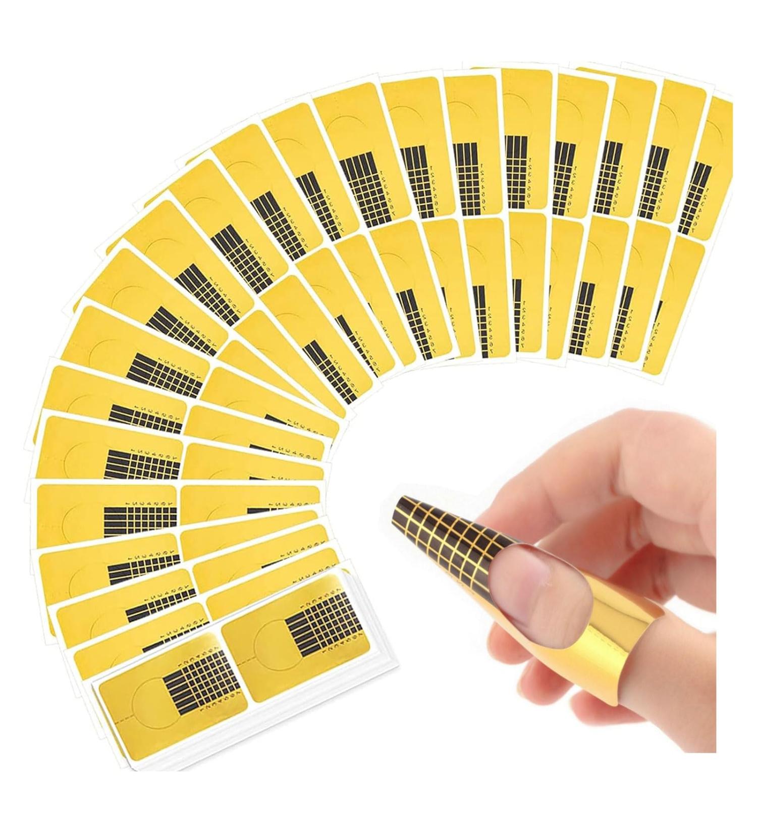 Redodo 120 Self-Adhesive Nail Modeling Templates for Nail Extensions & Art | Perfect for Scablone Nails & Artificial Designs - International Shipping - Buy Online on GoSupps.com