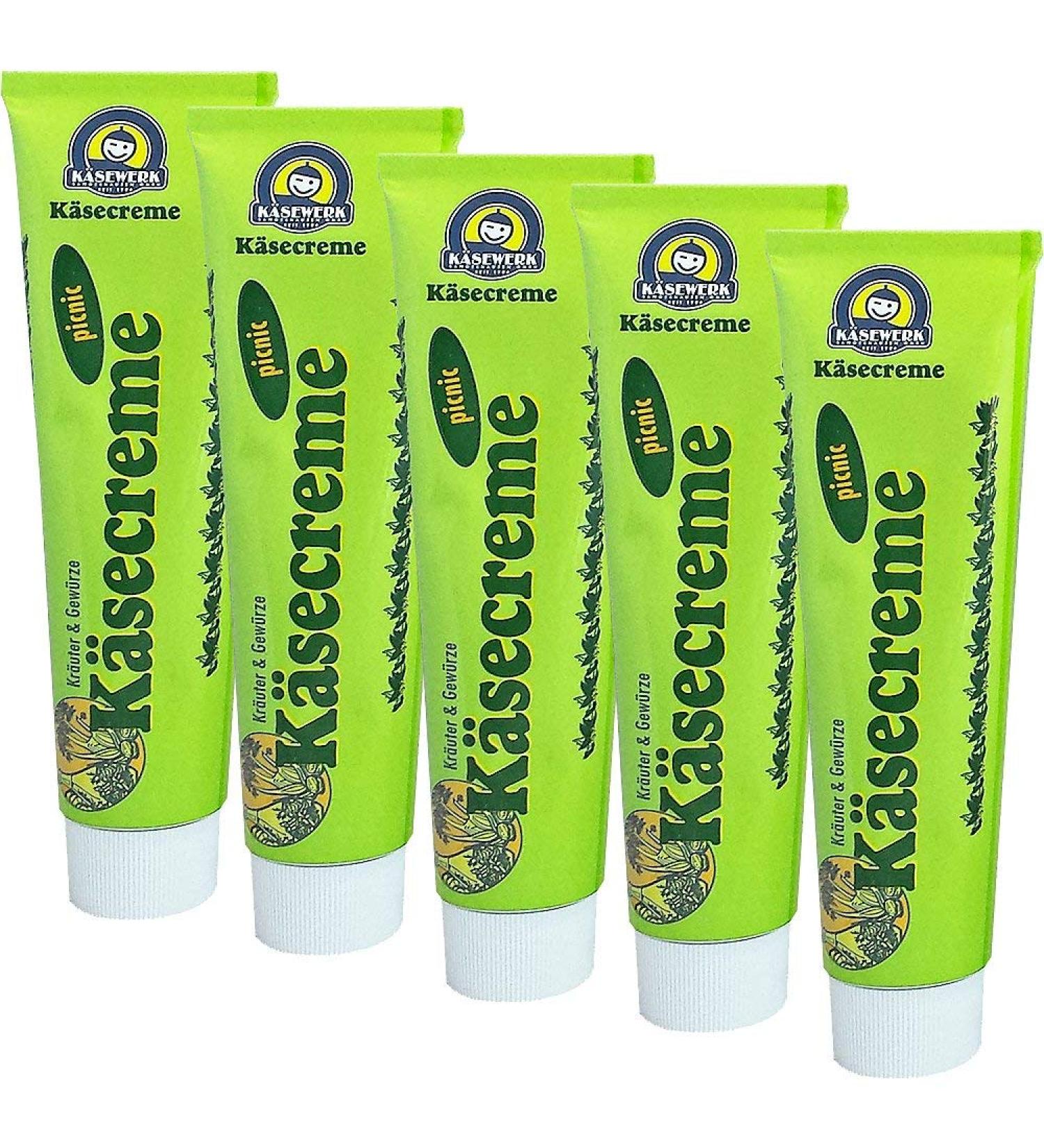 Sangerh user Cheese Cream - Gourmet Picnic Spread 5x80g | International Shipping Available - Buy Online on GoSupps.com