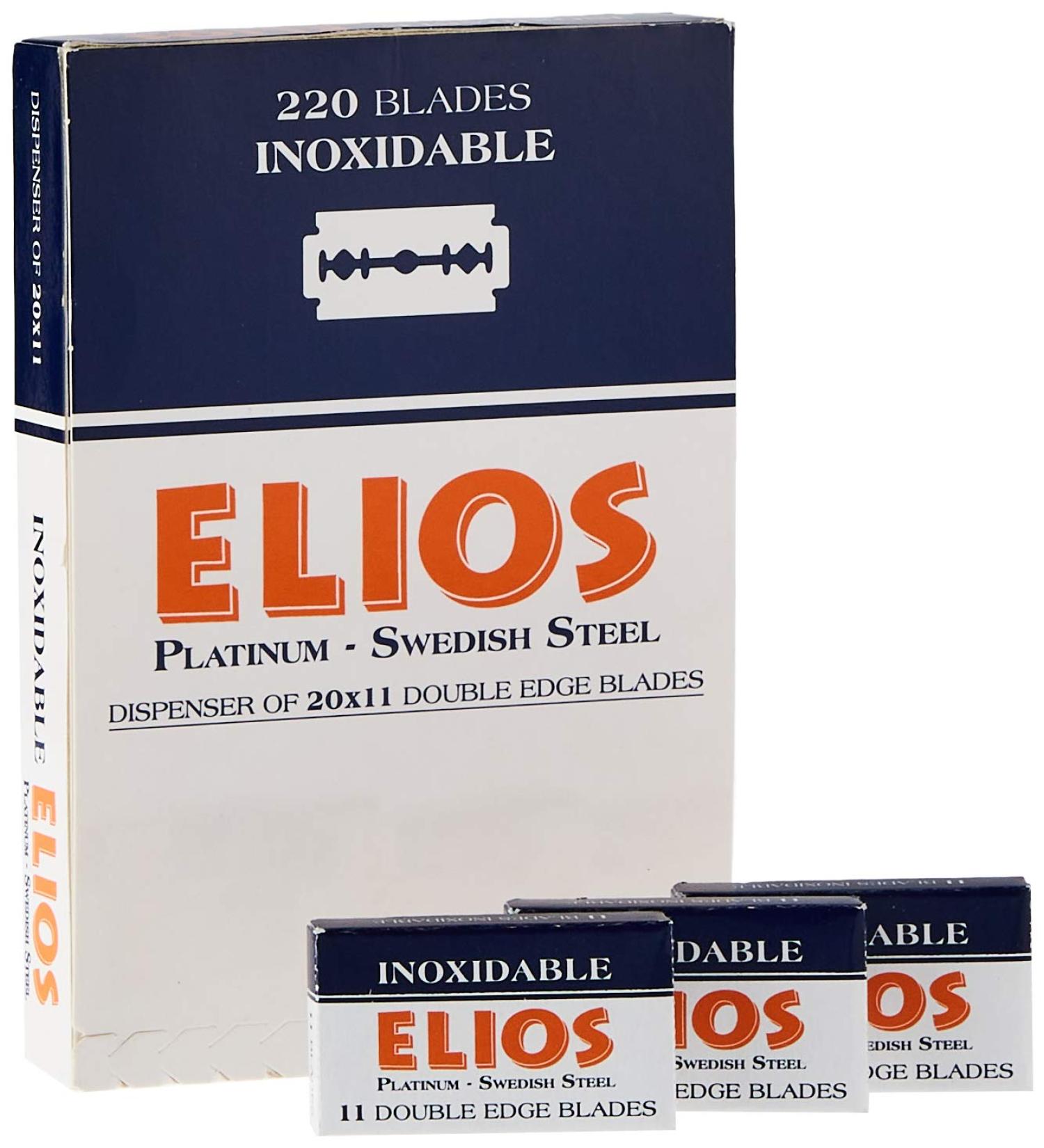 Buy Elios Razor Blades - Premium Quality Smooth Shaving | Fast International Shipping - Buy Online on GoSupps.com