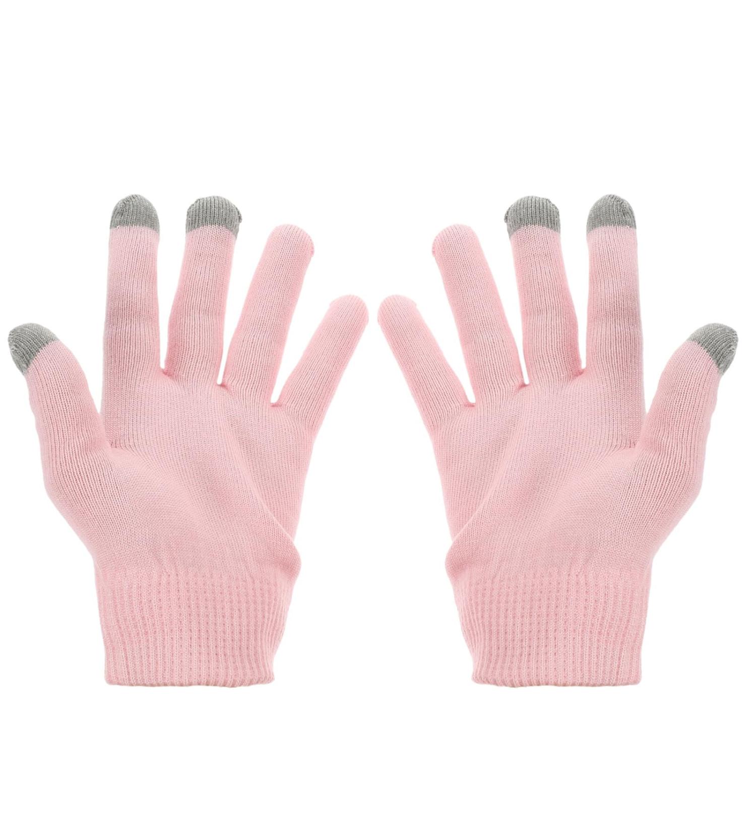Beavorty 1 Pair Pink Gloves moisturizing Gel Gloves moisturizing Gloves for Women Lotion moisturizing Gloves Hand Caring Gloves for Women Gel Gloves for Dry Hand Casual Socks Spa Cotton 21x14cm 1.0 - Buy Online on GoSupps.com