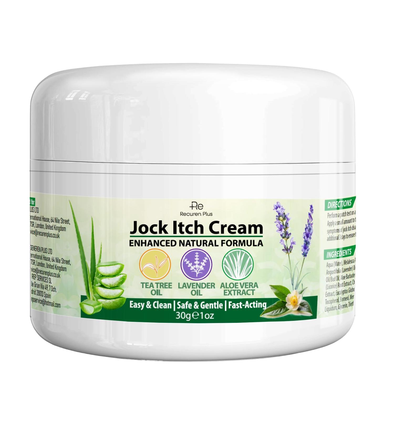 Cr me antifongique pour la mycose de l aine et du pied: Traitement Naturel contre le Pied d Athl te les D mangeaisons du Jock la Teigne et l Ecz ma 30g 30 g (Lot de 1) - Buy Online on GoSupps.com