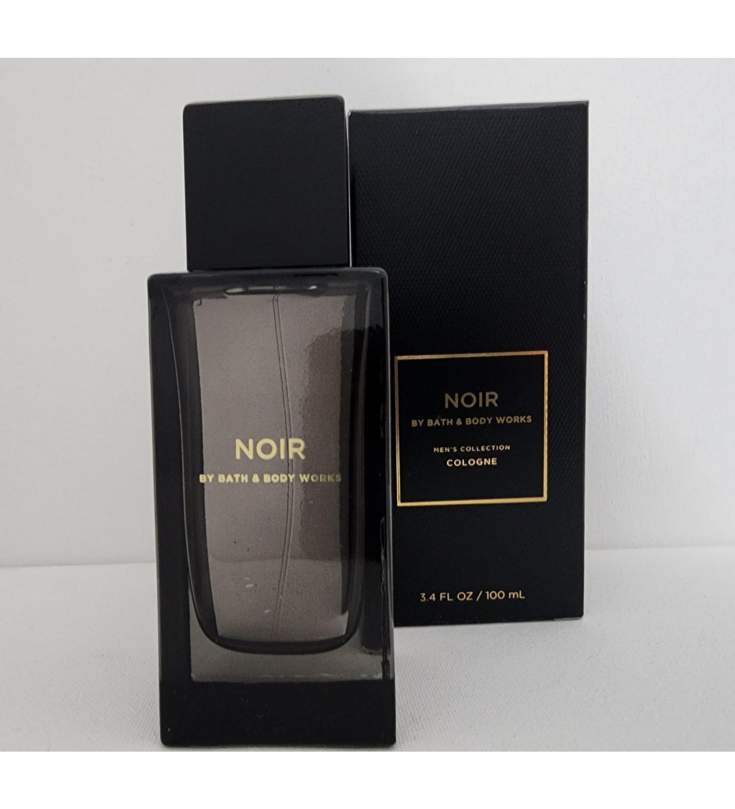 Noir Men's Collection Cologne 3.4 FL OZ/100 mL by Bath and Body with fragrance notes of black cardomom smoky vanilla and a hint of musk