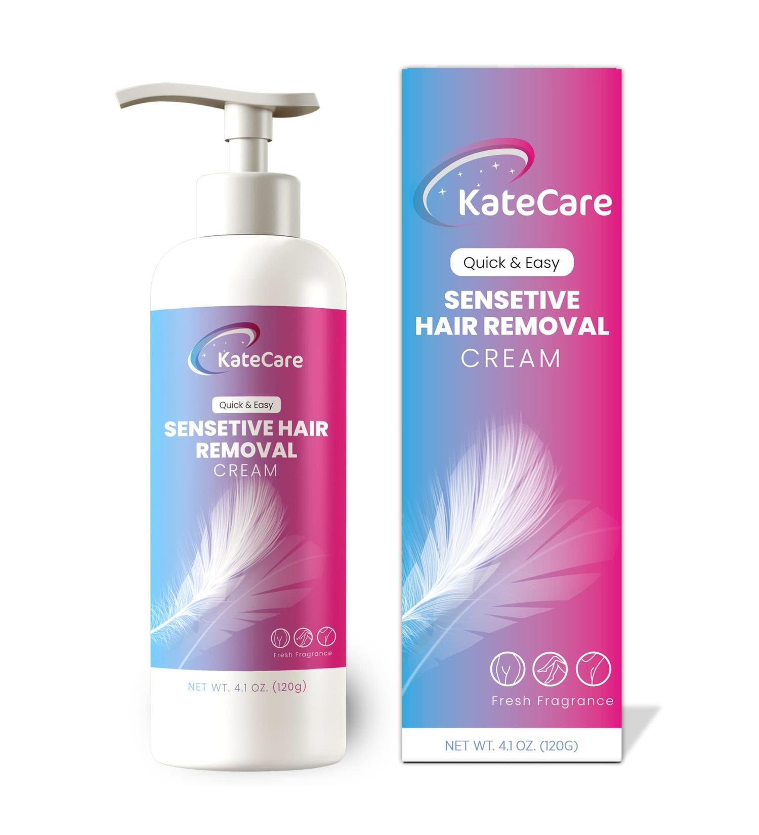 Sensitive Formula Hair Removal Cream for Underarms, Private Parts & Bikini Area - Painless & Flawless Depilatory Cream - Suitable for All Skin Types - Buy Online on GoSupps.com