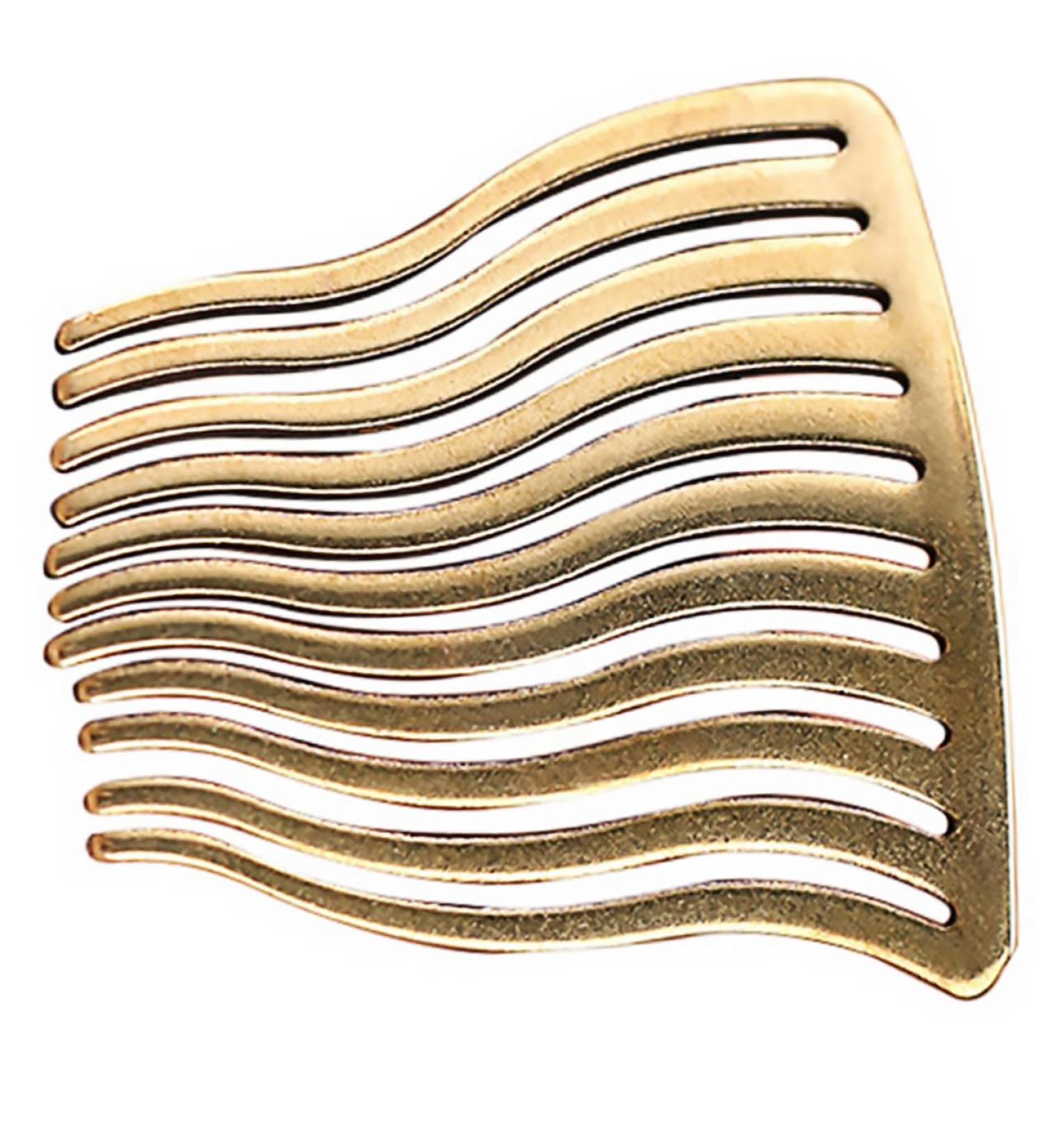 minkissy 1pc Hairpin Wedding Headpiece Bridal Side Combs Bridal Jewelry Wedding Hair Comb Handmade Jewelry Bridal Hair Comb Bridal Hair Clips Handmade Ornaments Banquet Wave Brass Antique - Buy Online on GoSupps.com