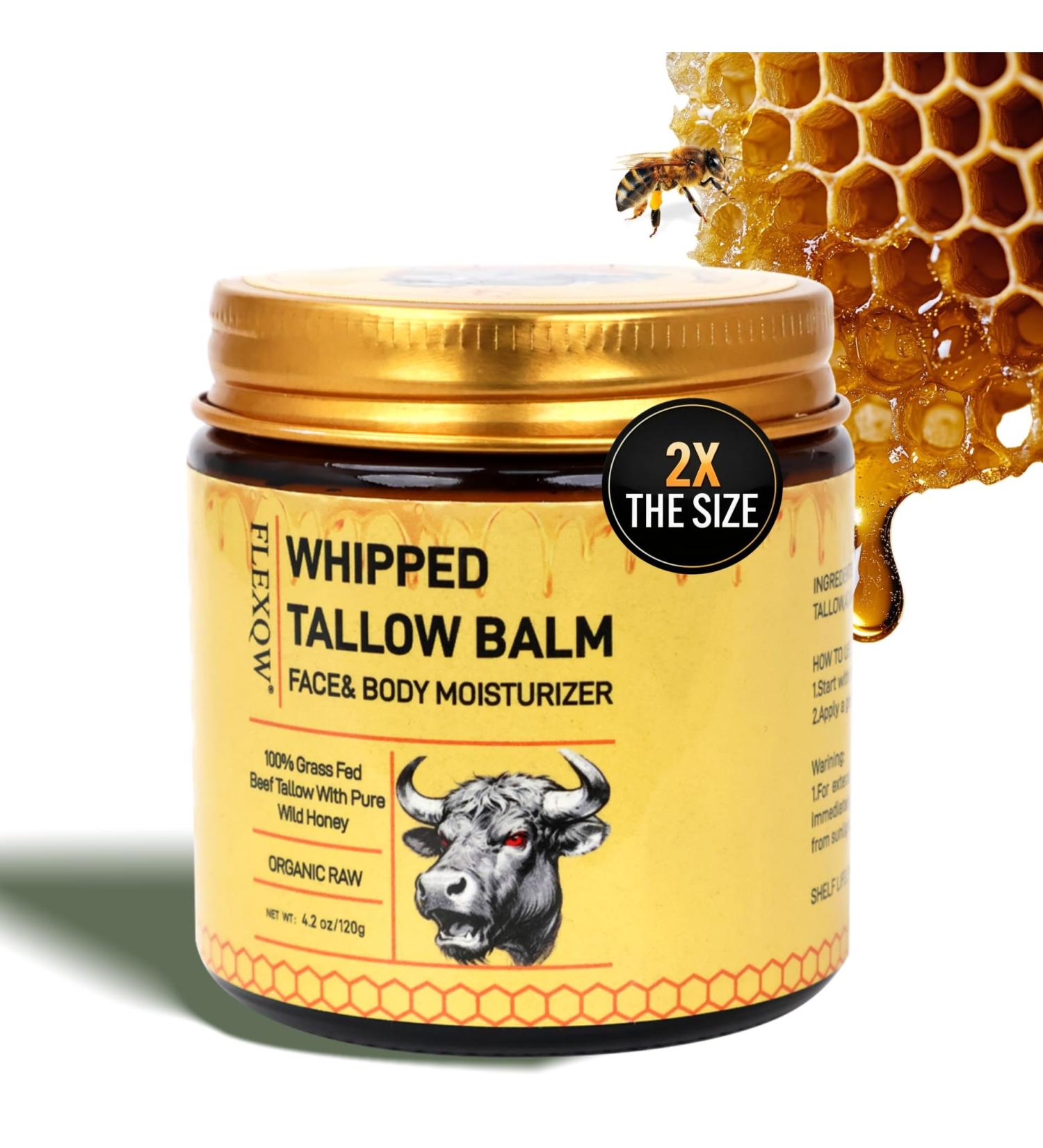 1 Pack Bee Venom Cream 7X Moisturizing Effect than Traditional Tallow Balm 100% Glass Fed Tallow for Skin with Organic Bee Venom Bee Venom Skin Treatment Cream for Dry Skin Face & Body Moisturizer - Buy Online on GoSupps.com