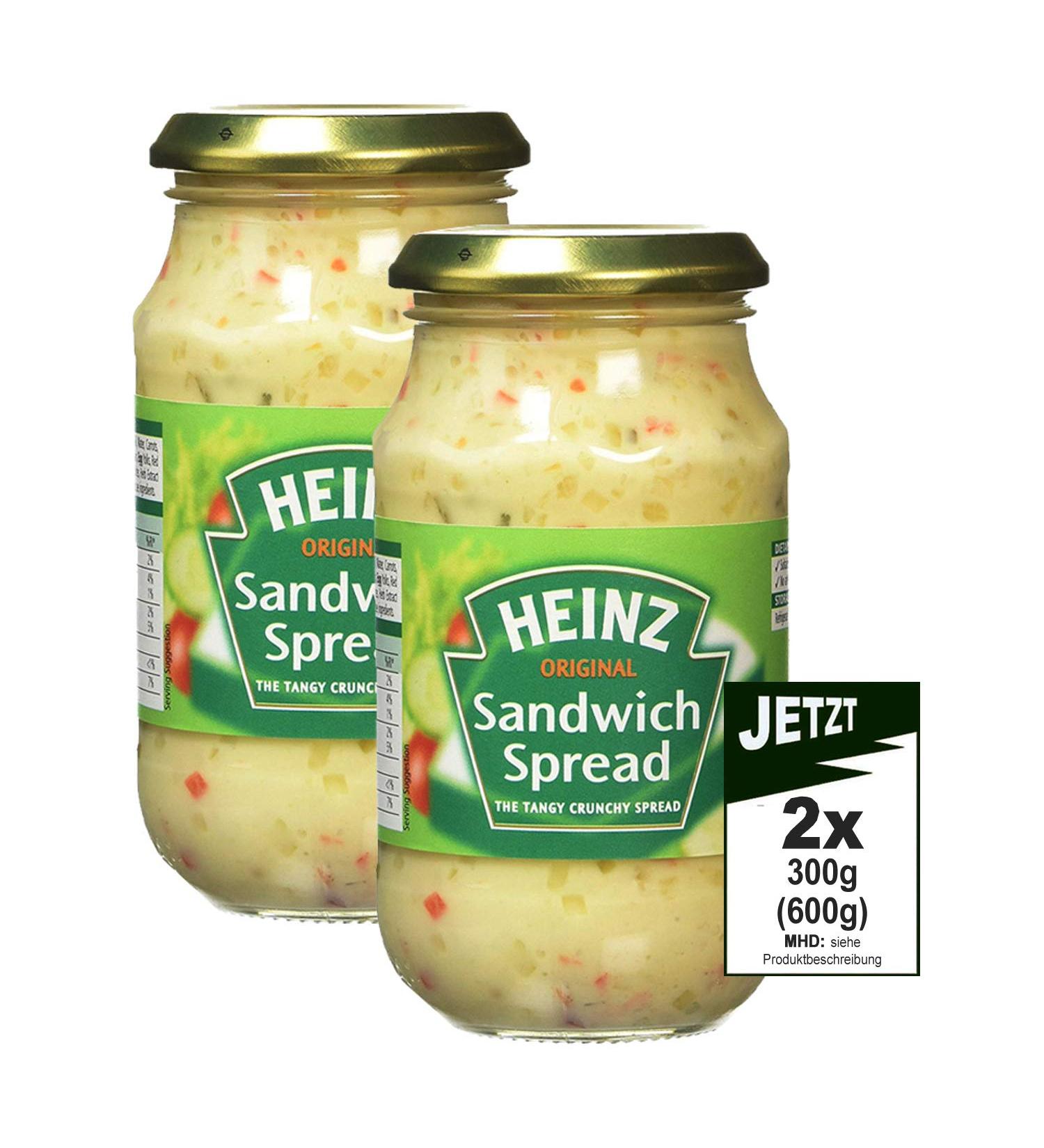 Heinz ORIGINAL Sandwich Spread Tangy Crunchy 600g - Spicy Flavor for International Shipping | Buy Online - Buy Online on GoSupps.com
