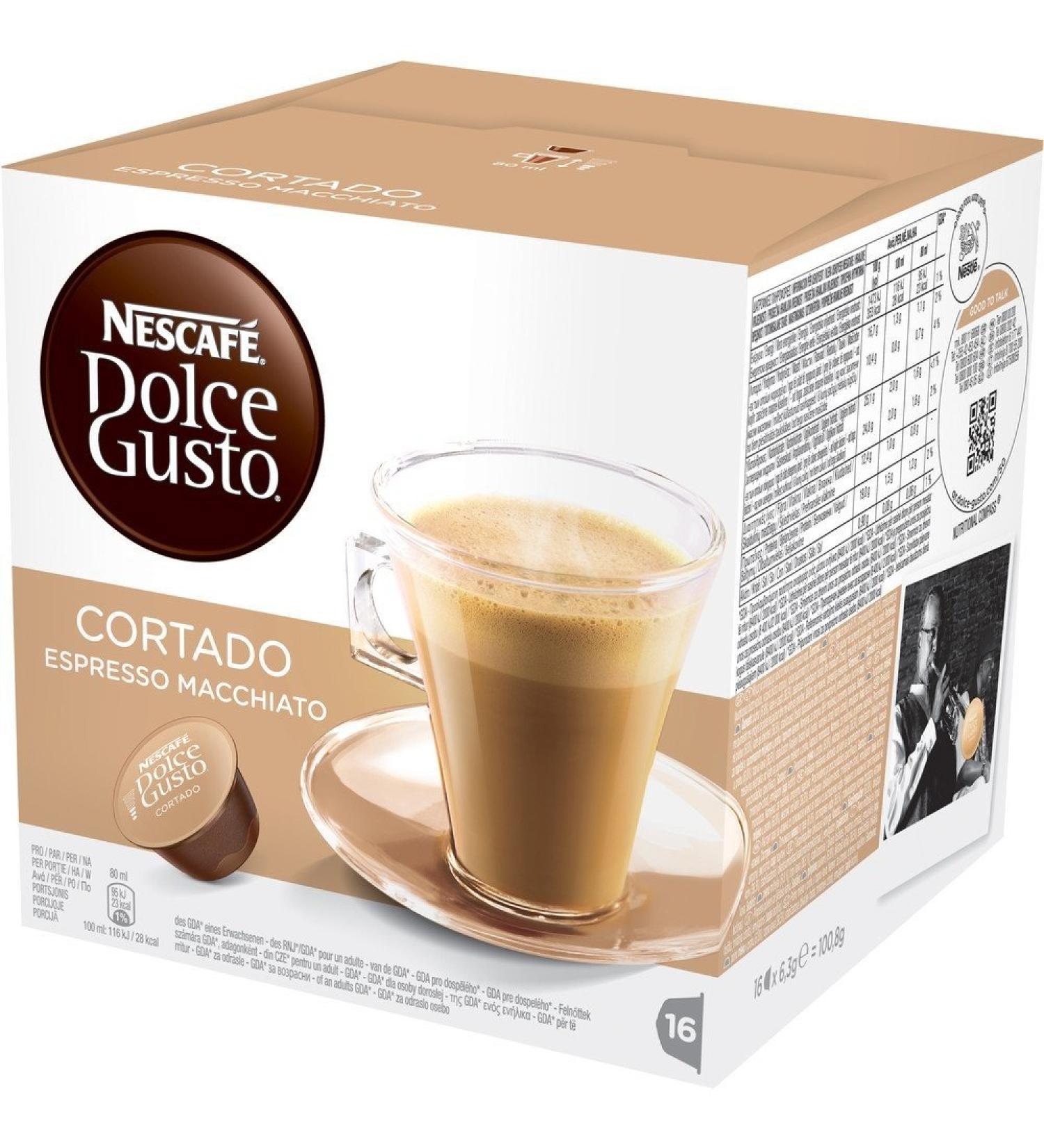 Nescaf Nescaf (R) Dolce Gusto Cortado Original Drinks Capsules - 96 Capsules