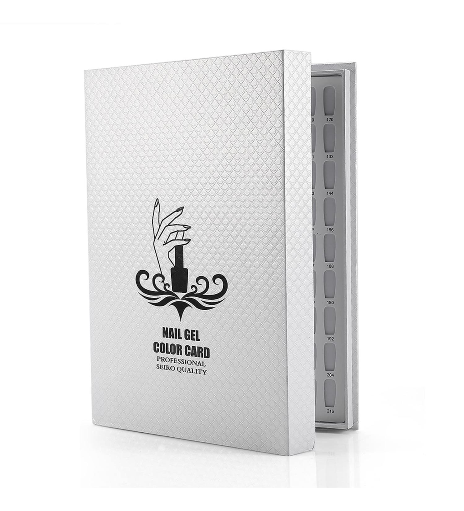 216 Colors Nail Gel Color Card | Nail Art Display Chart for Salons & DIY | Ultimate Nail Art Supplies - Buy Online on GoSupps.com