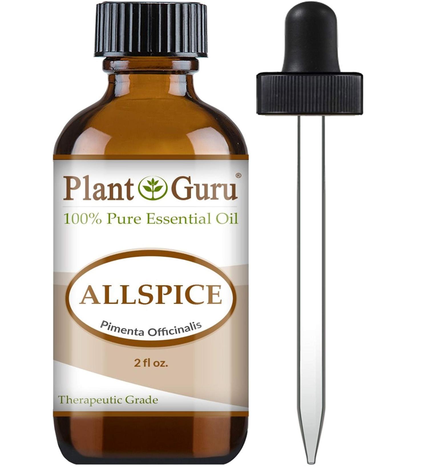 Allspice Essential Oil 2 oz 100% Pure Undiluted Therapeutic Grade.