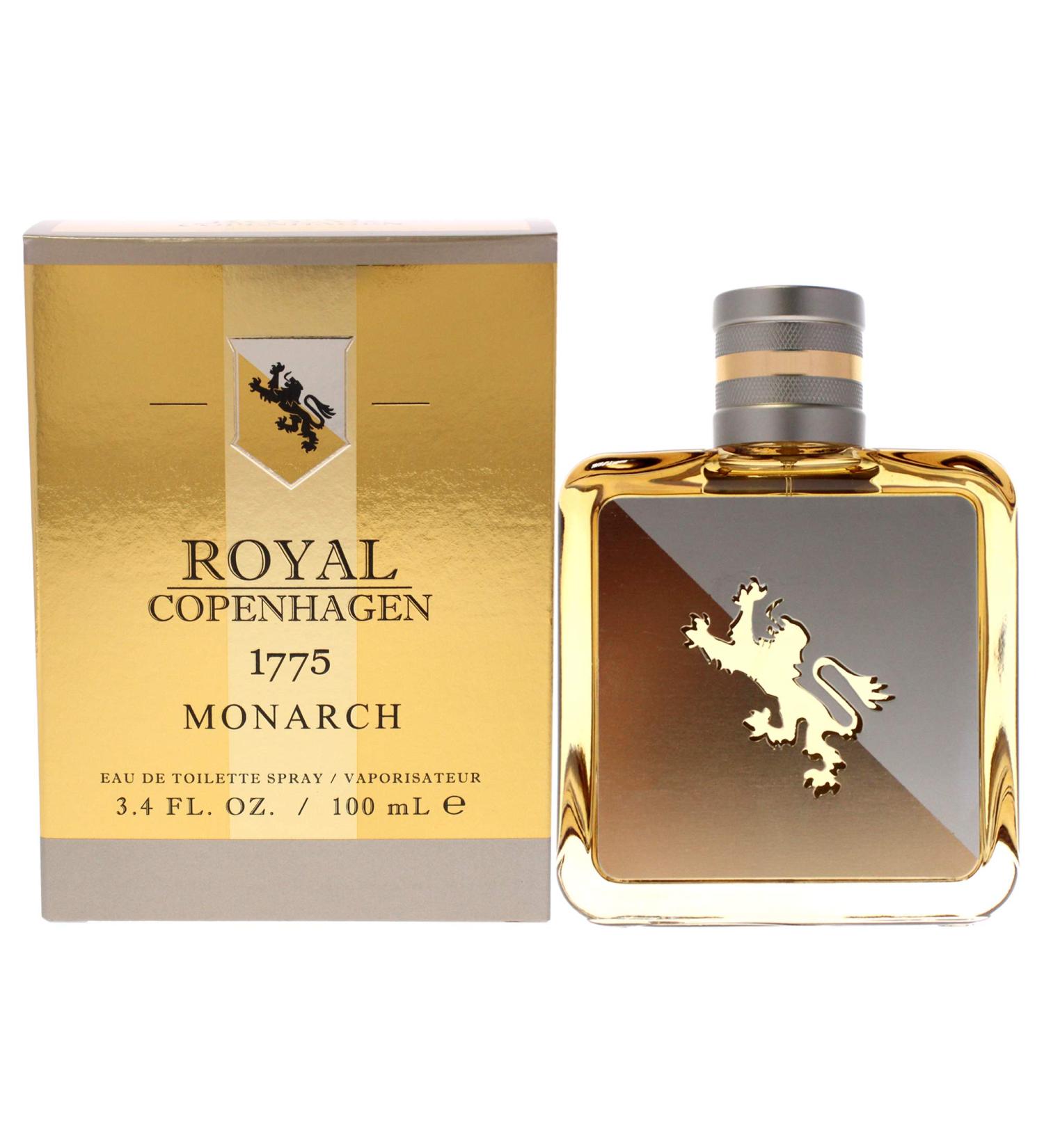 Royal Copenhagen 1775 Monarch Men EDT Spray 3.4 oz 3.4 Ounce (Pack of 1) - Buy Online on GoSupps.com