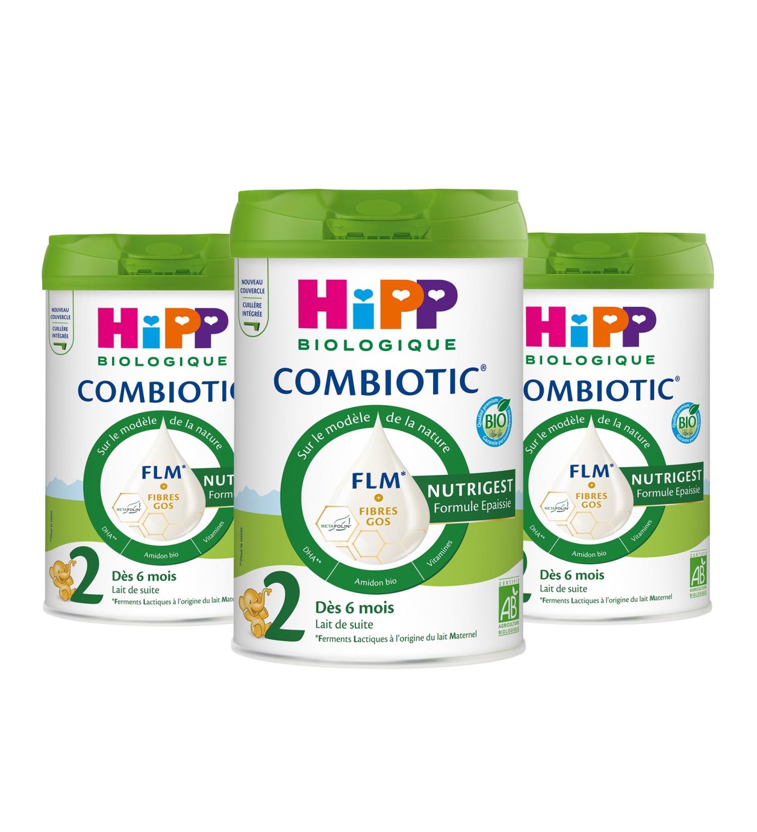 Hipp Organic Milk 2 Combiotic Nutrigest Thickened 3x800g