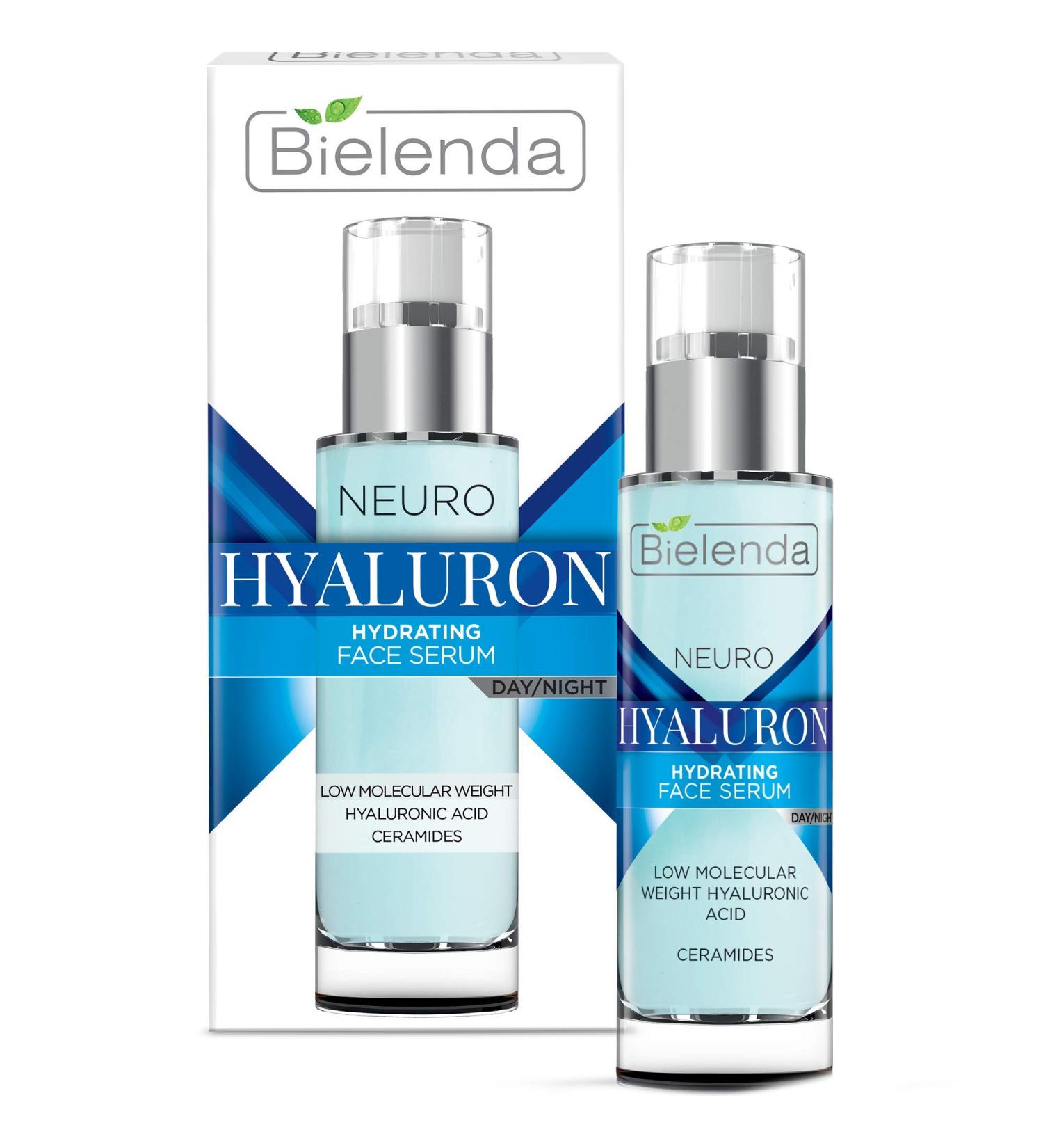 S rum Facial Neuro Hialuron by Bielenda - Hydrating & Anti-Aging Serum for Glowing Skin | International Shipping Available - Buy Online on GoSupps.com